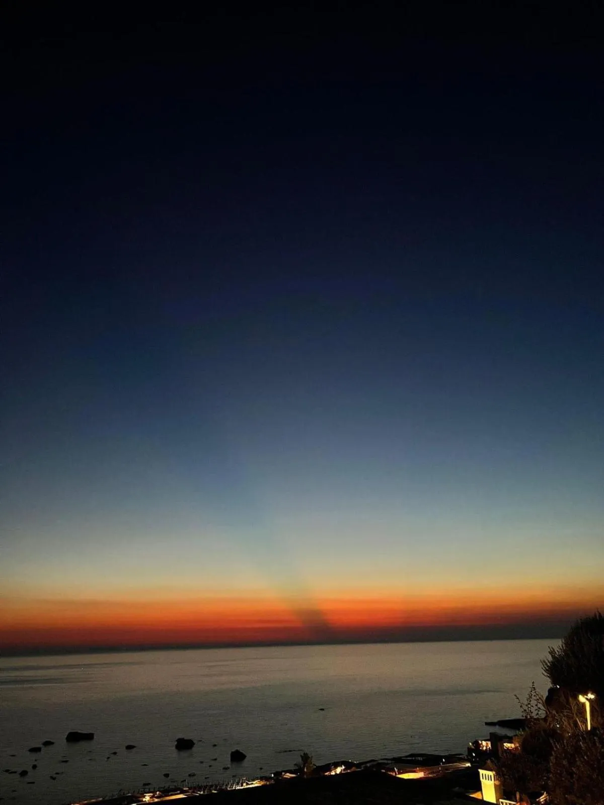 Sunset in Hotel Albatros