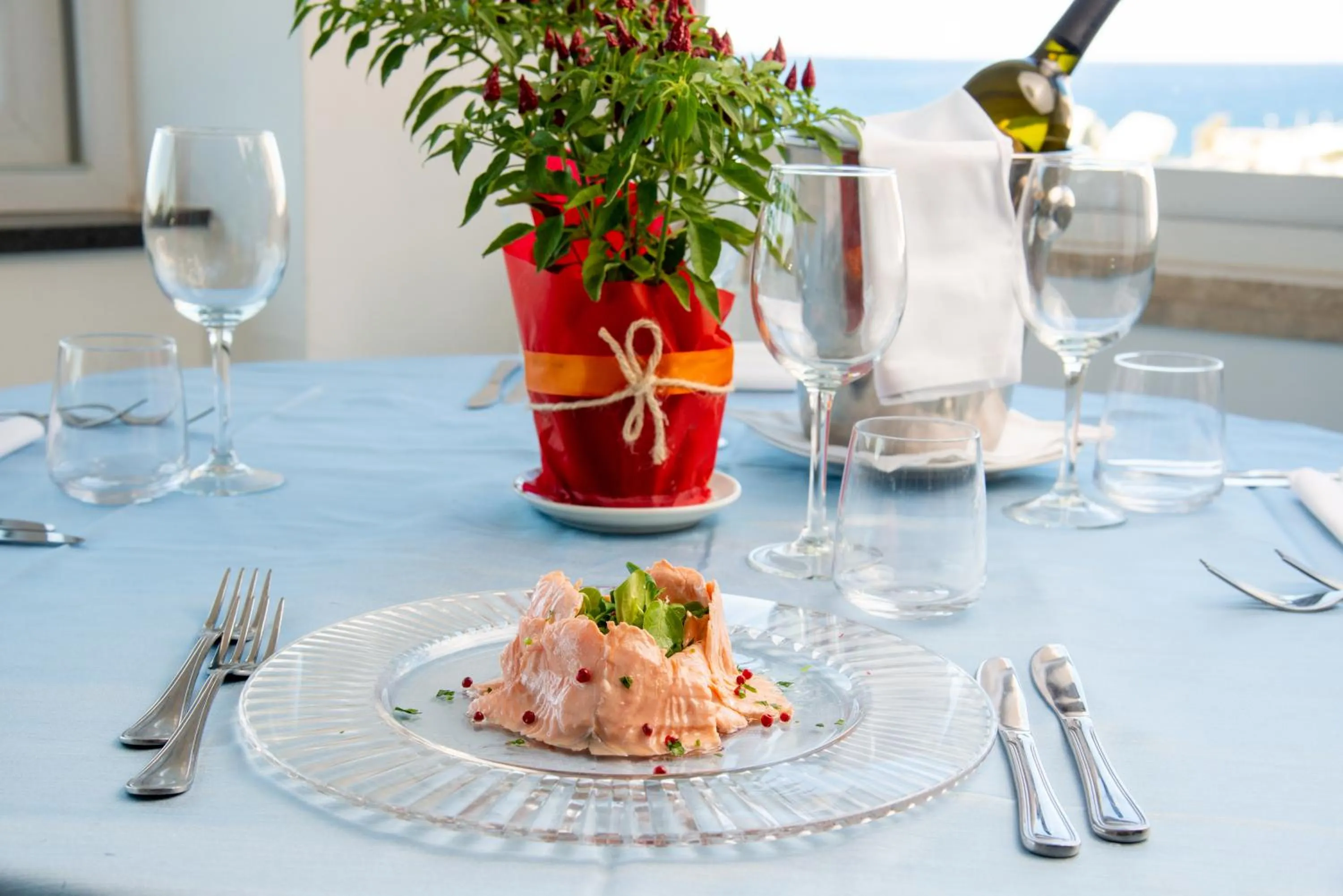 Restaurant/places to eat in Hotel Albatros