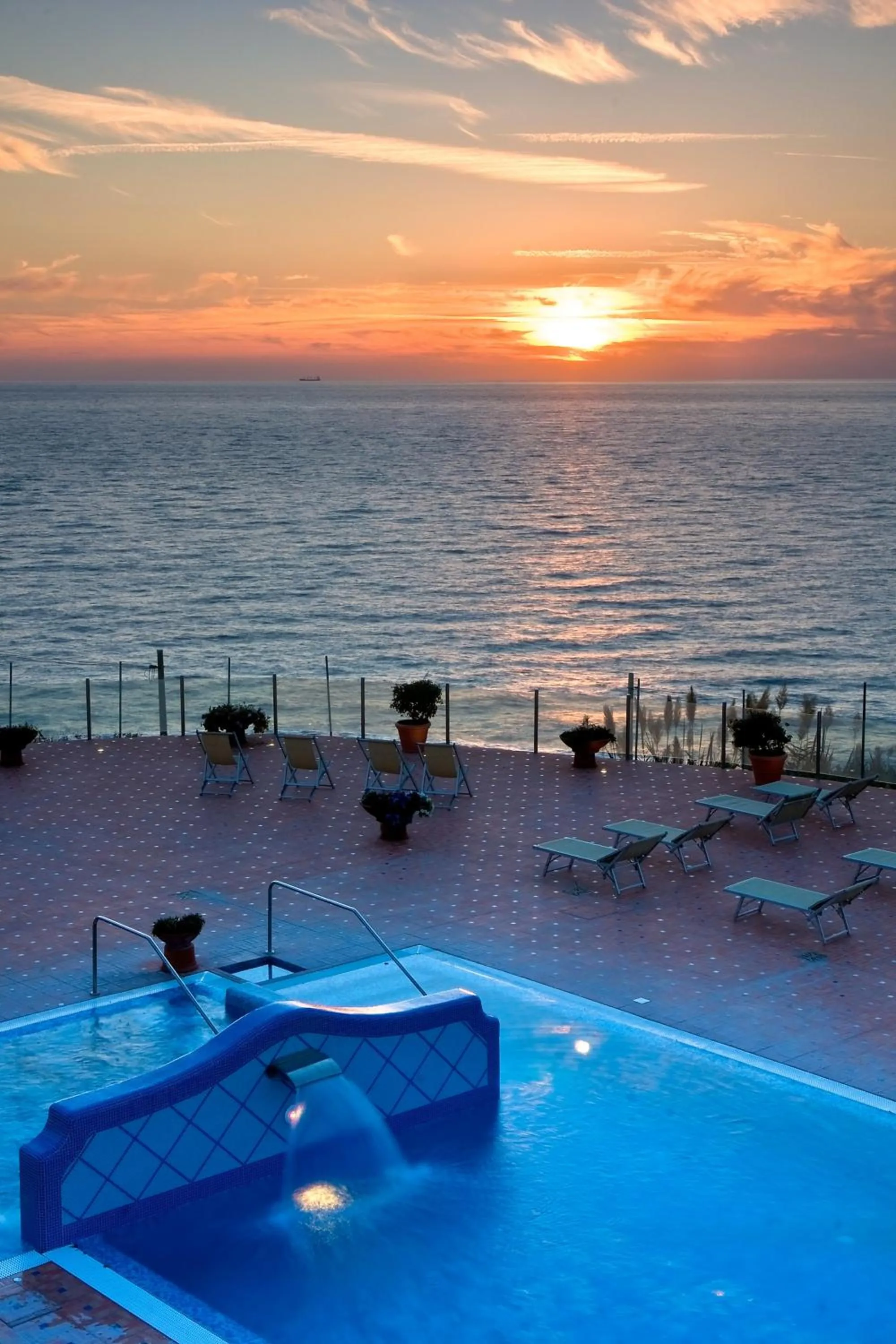 Swimming pool in Hotel Albatros