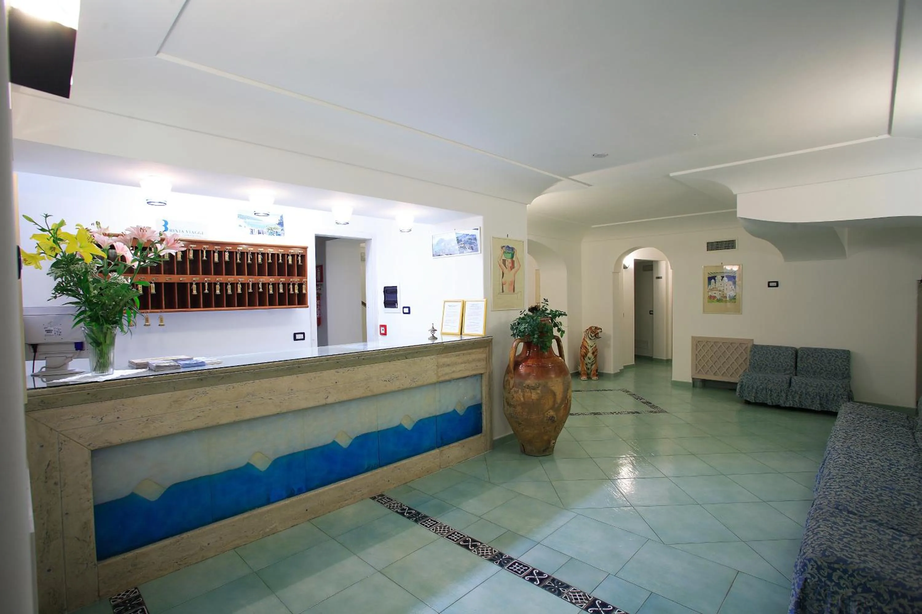 Lobby or reception in Hotel Albatros