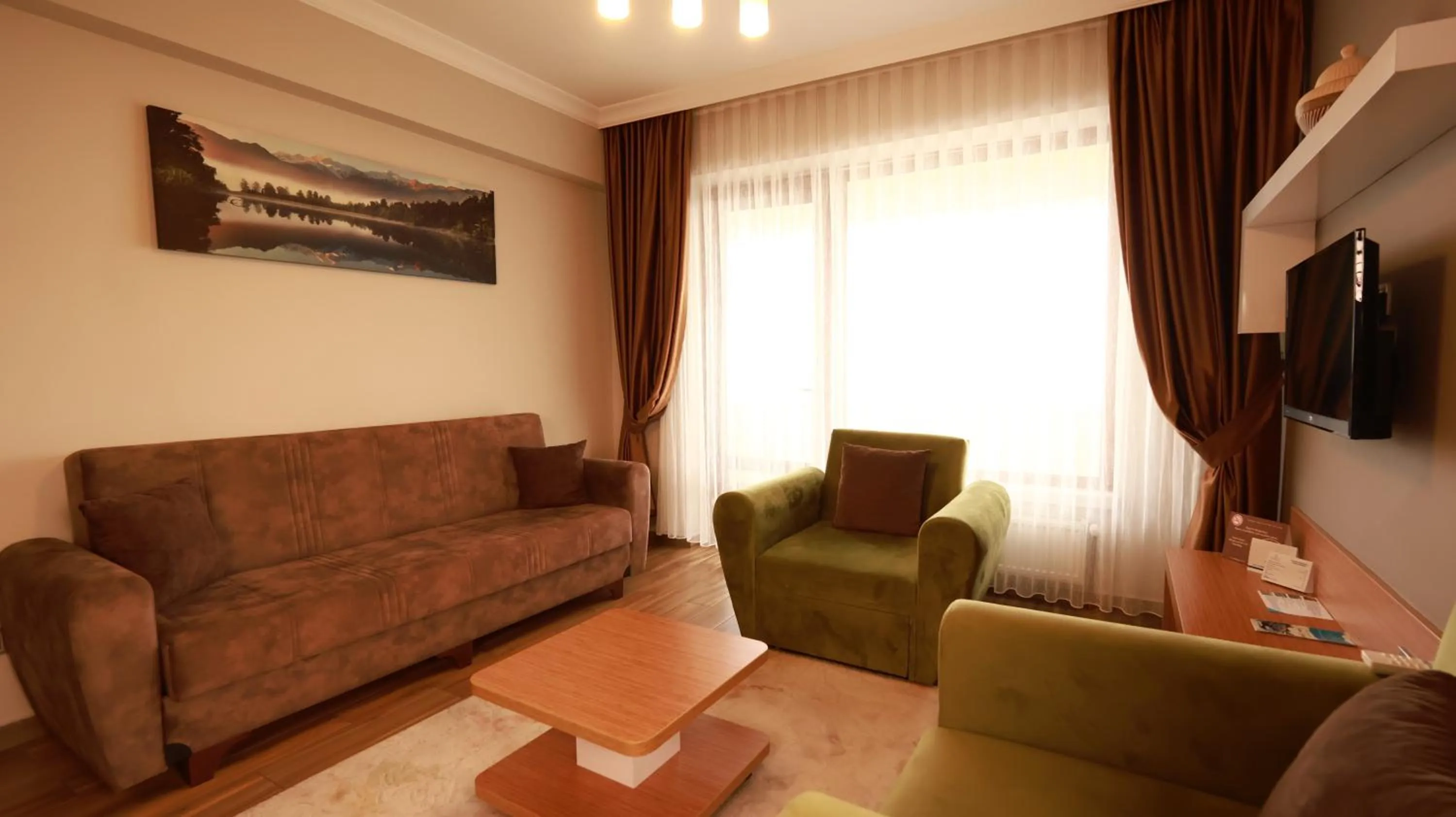 Living room in Hattusa Vacation Thermal Club Erzin