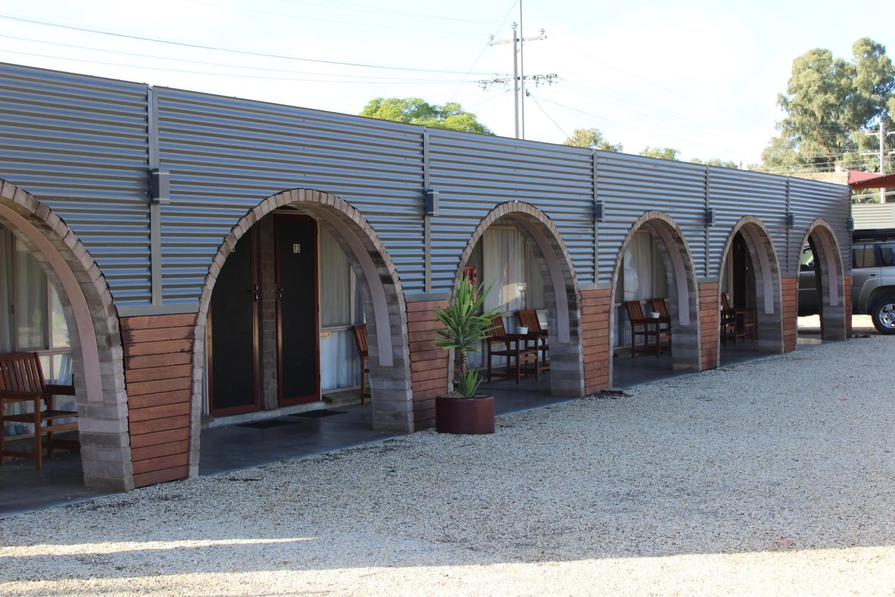 Balcony/Terrace in Thomas Lodge Motel