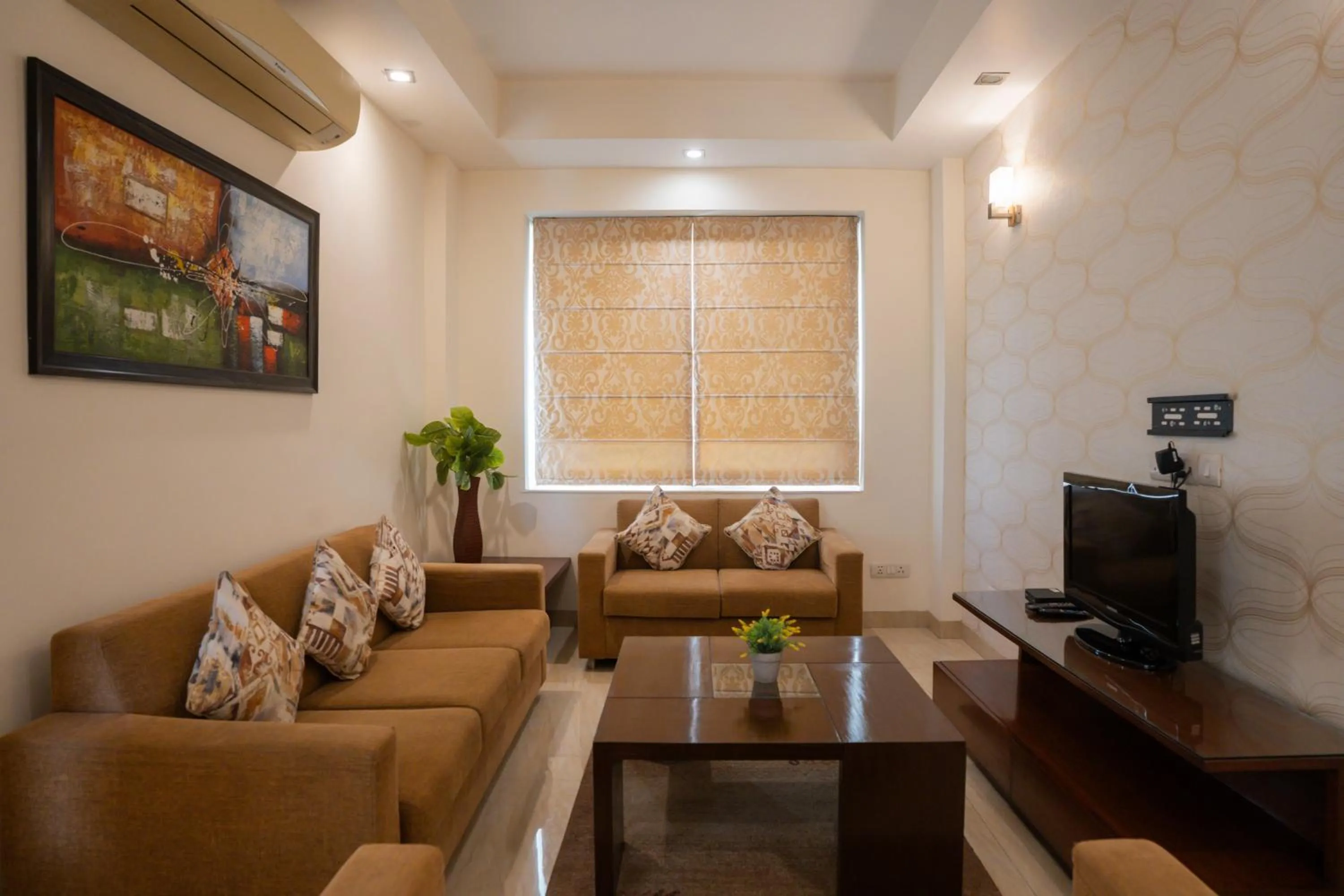 Living room in Ahuja Residency Noida