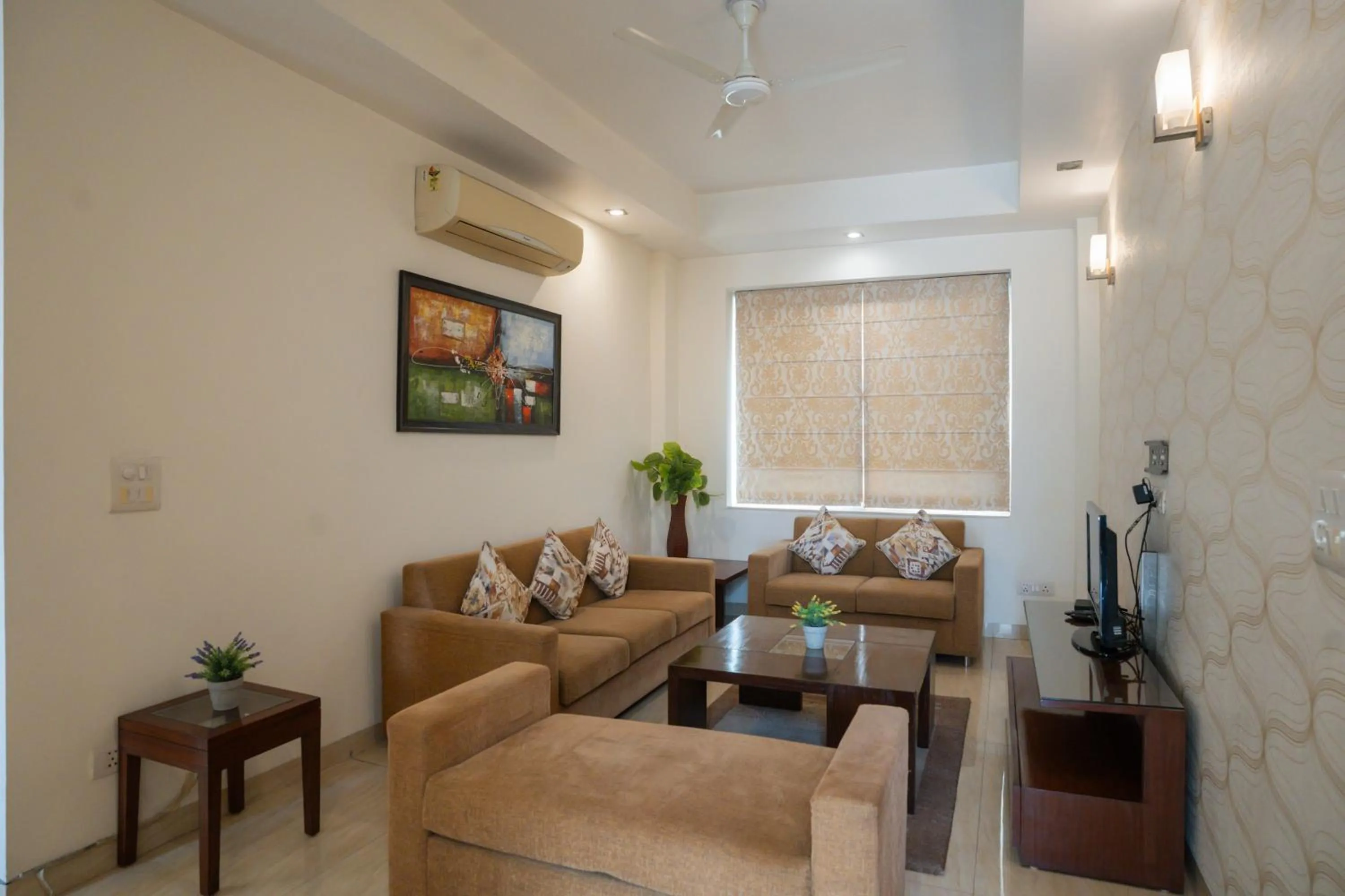 Living room in Ahuja Residency Noida