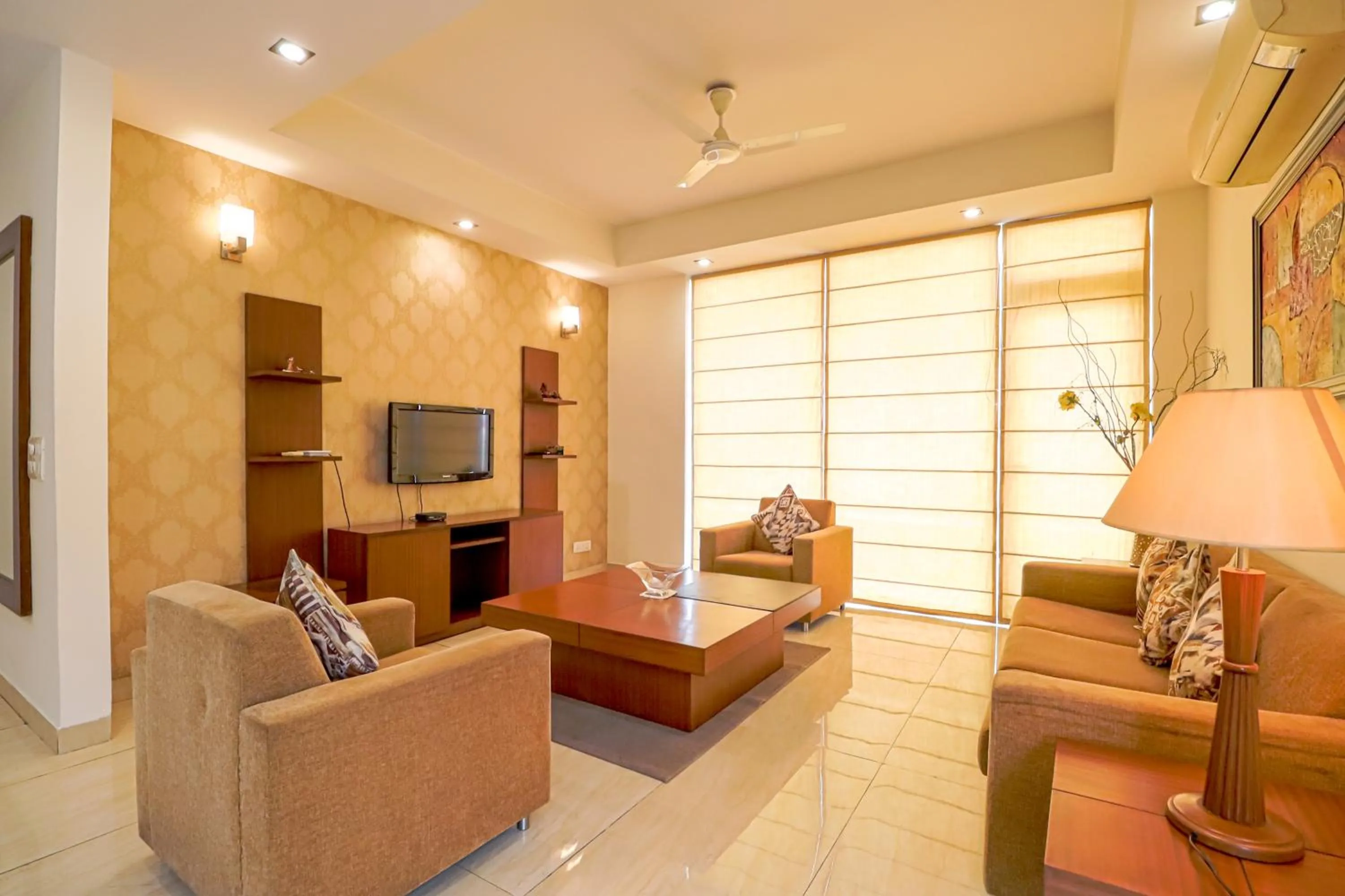 Living room in Ahuja Residency Noida