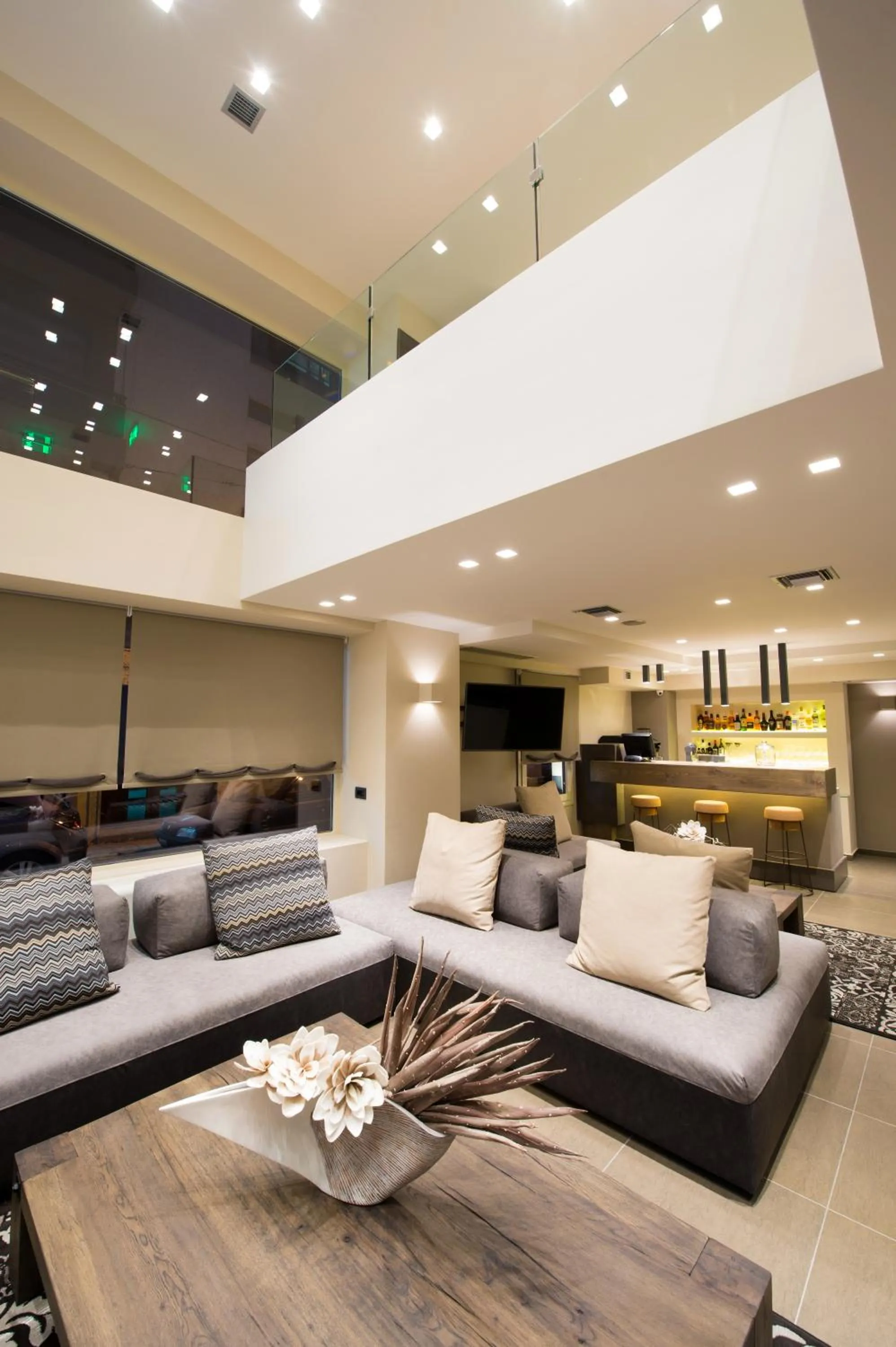 Seating area in Castello City