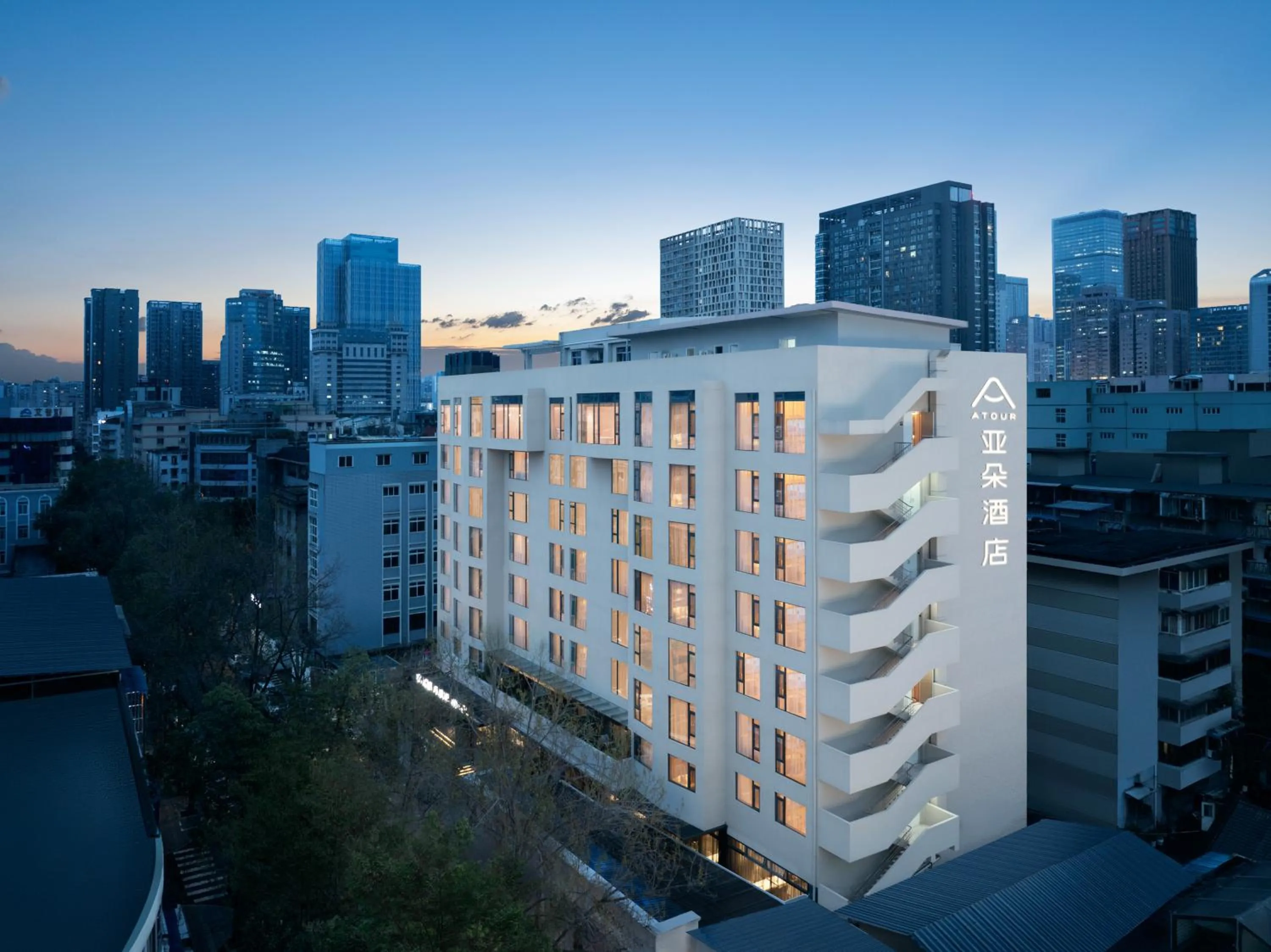 Atour Hotel Chengdu Chunxi Road South Taisheng Road Subway Station