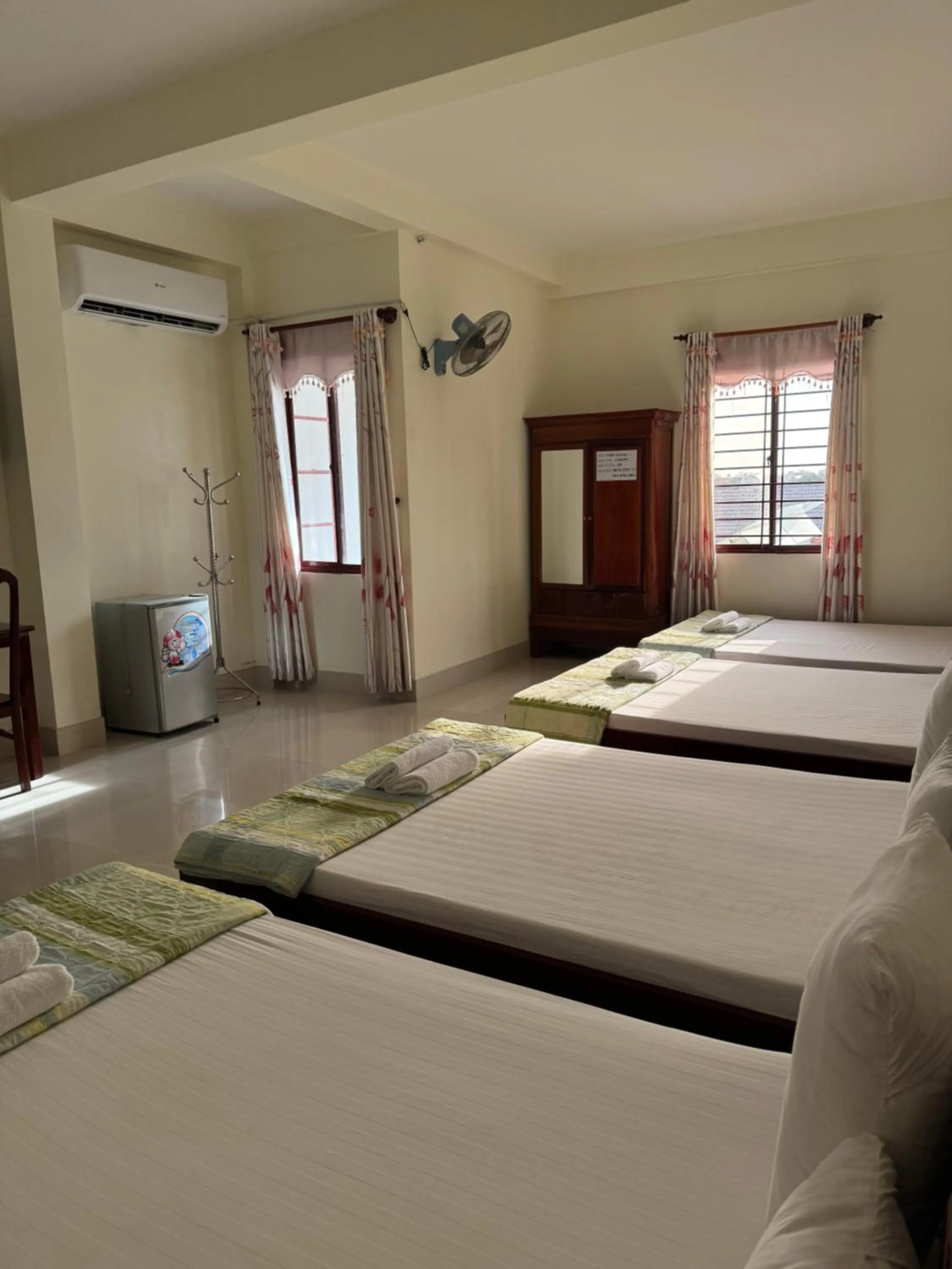 Bed in Thinh Khang Hotel Vung Tau