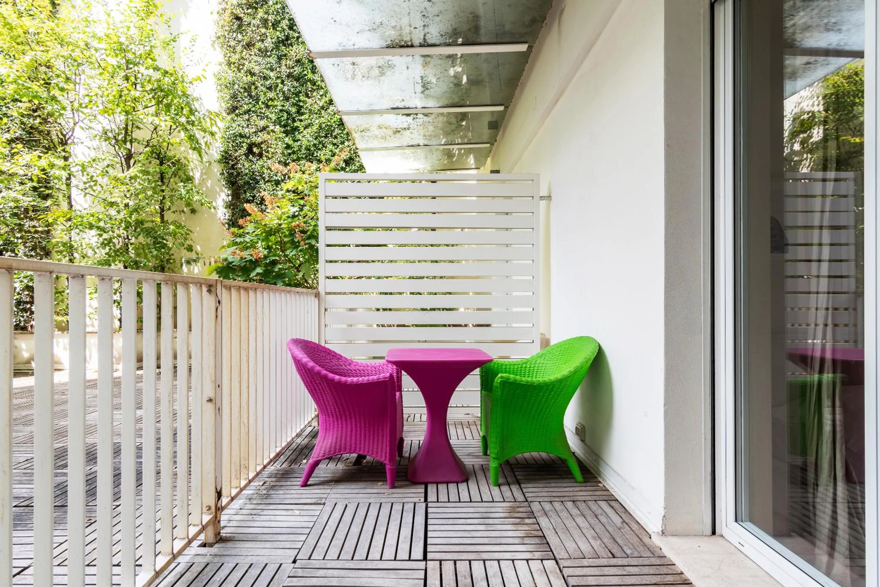 Balcony/Terrace in Fifty Eight Suite Milan Center