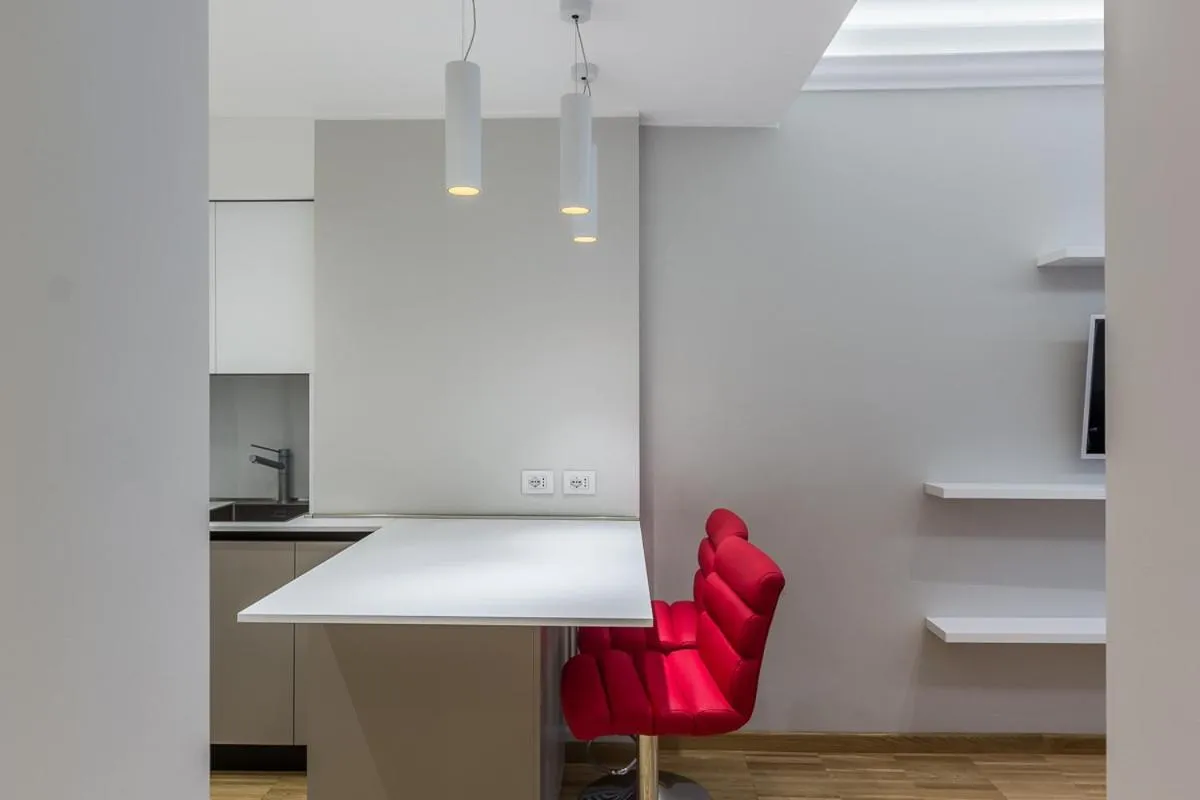 Dining area in Fifty Eight Suite Milan Center