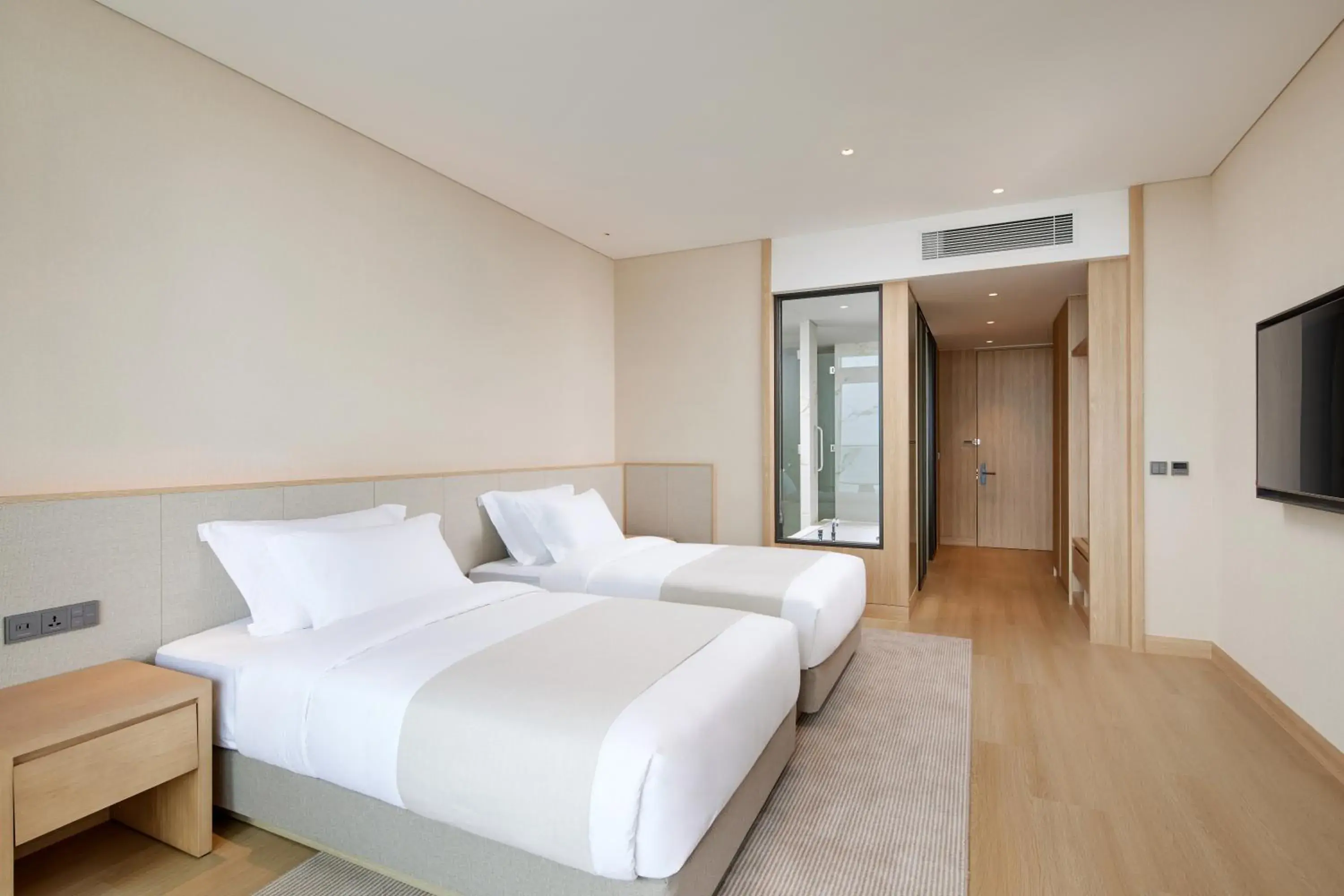 Deluxe Twin Garden Ocean View in Shillamonogram Gangneung Hotel Deluxe Twin Garden Ocean View in Shillamonogram Gangneung Hotel
