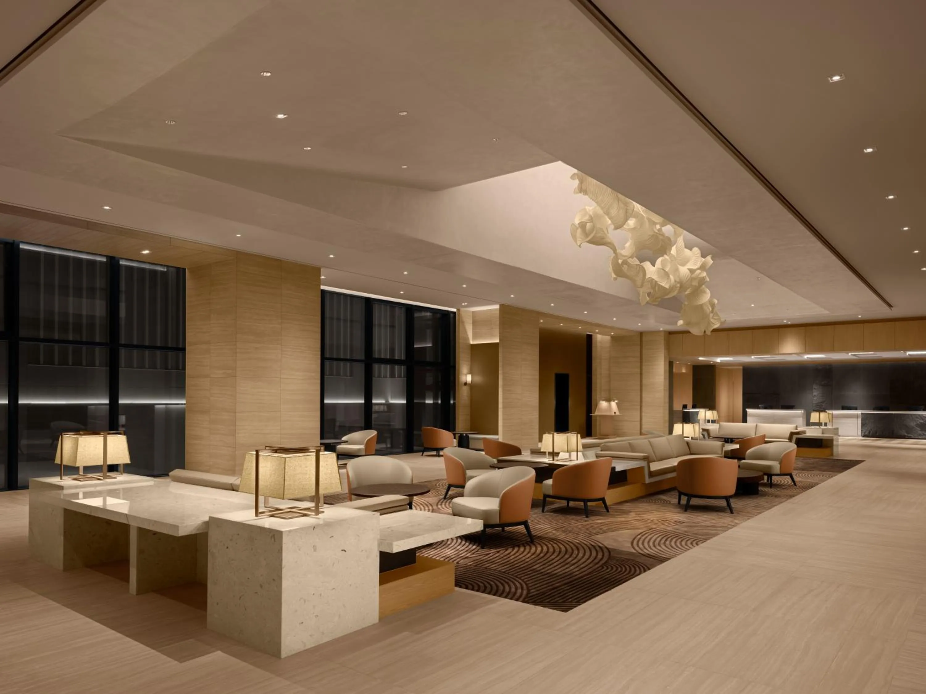 Lobby or reception in Shillamonogram Gangneung Hotel