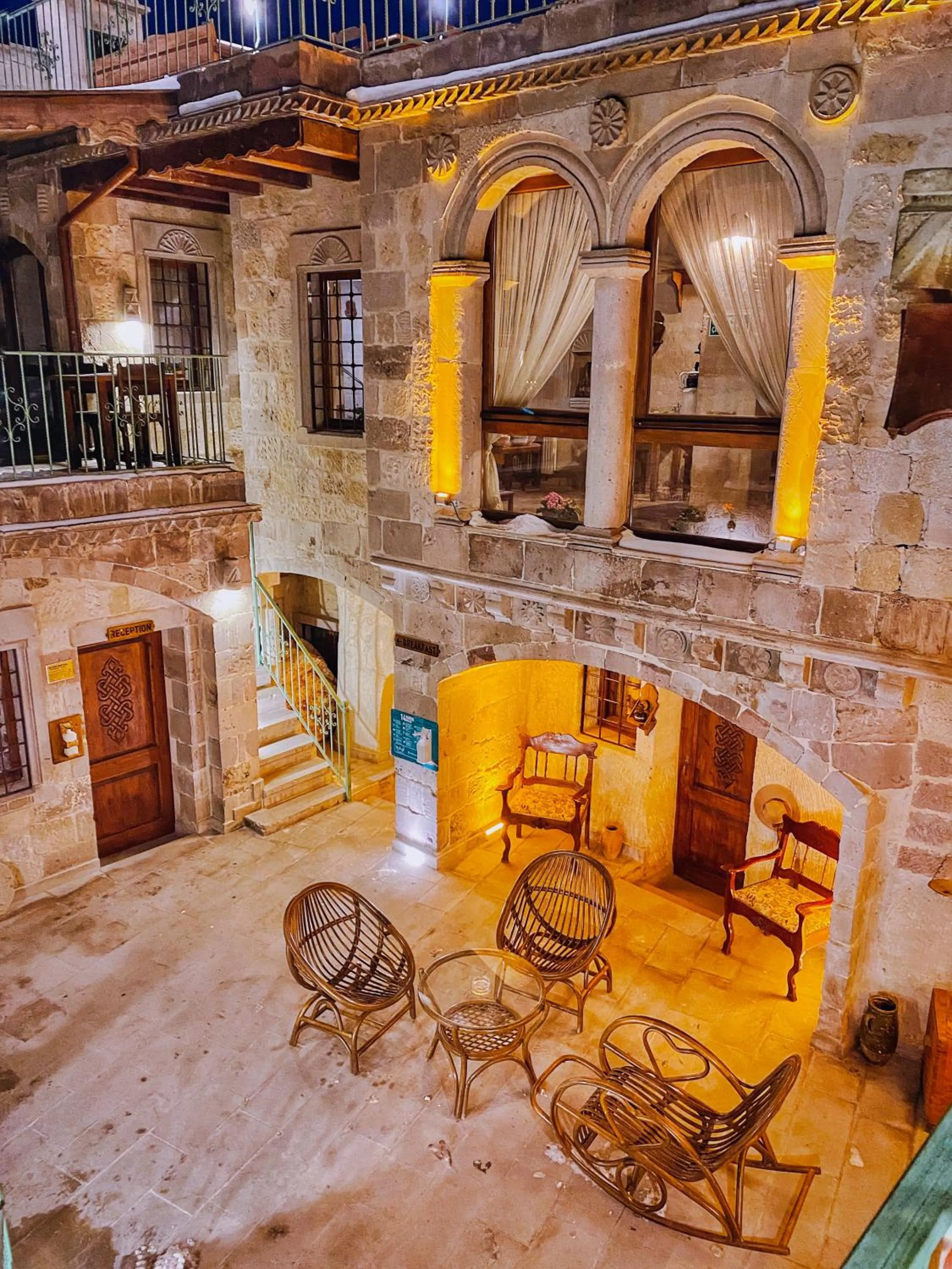 Property building in Charming Cave Hotel