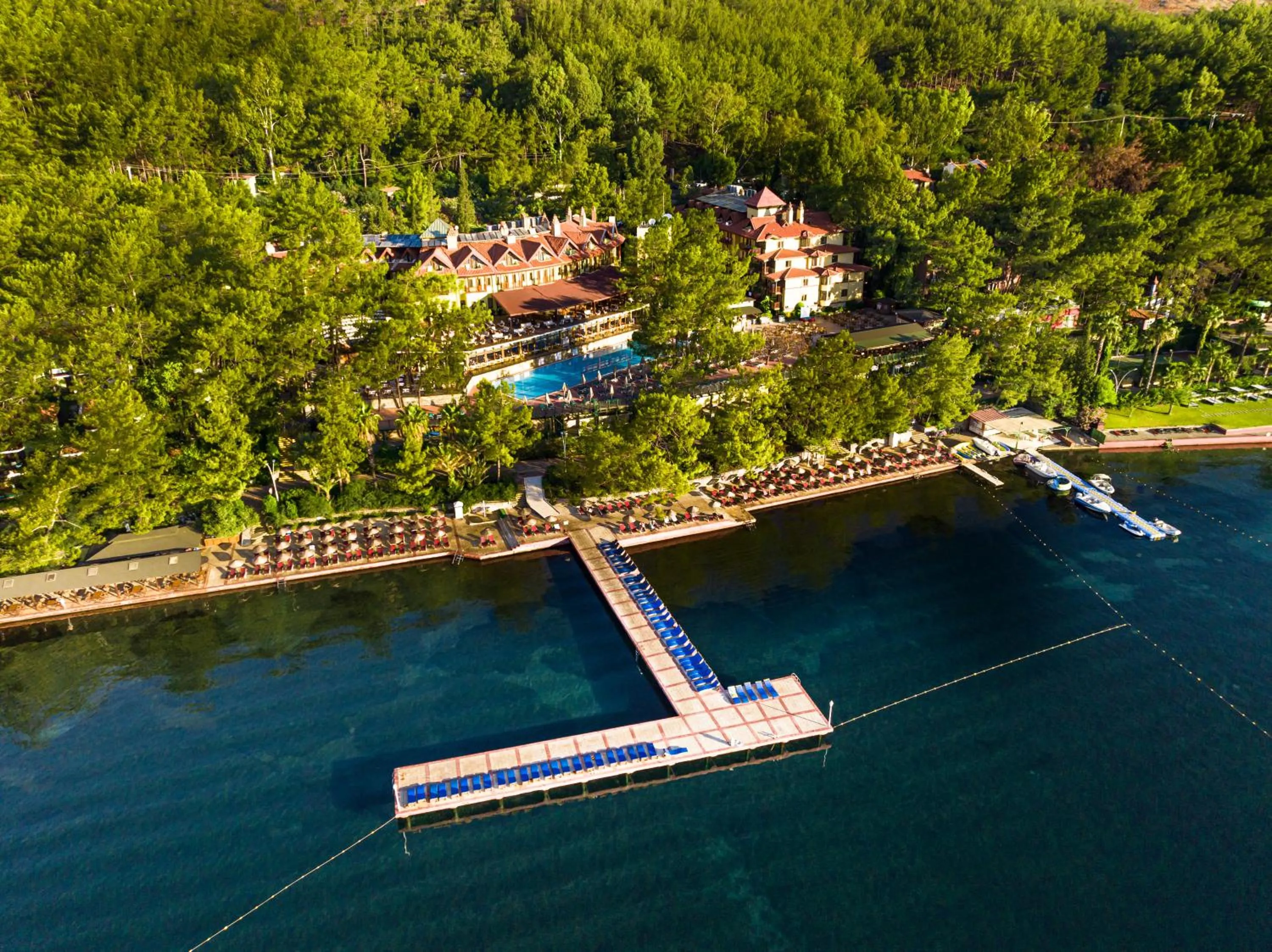 Bird's eye view in Marmaris Park Hotel