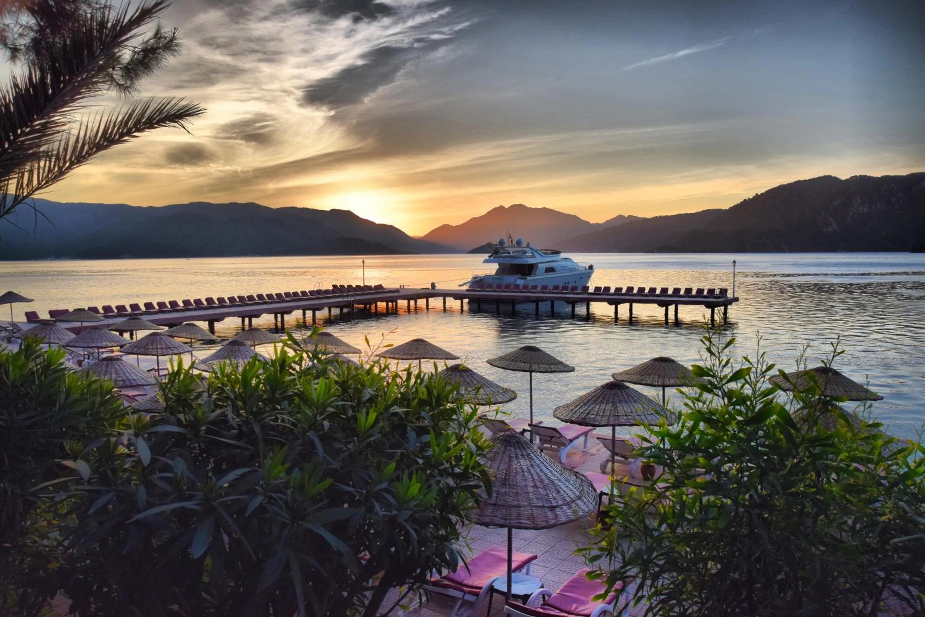 Sunrise in Marmaris Park Hotel