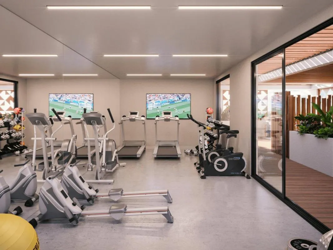 Fitness centre/facilities in abba Suites Playa del Carmen