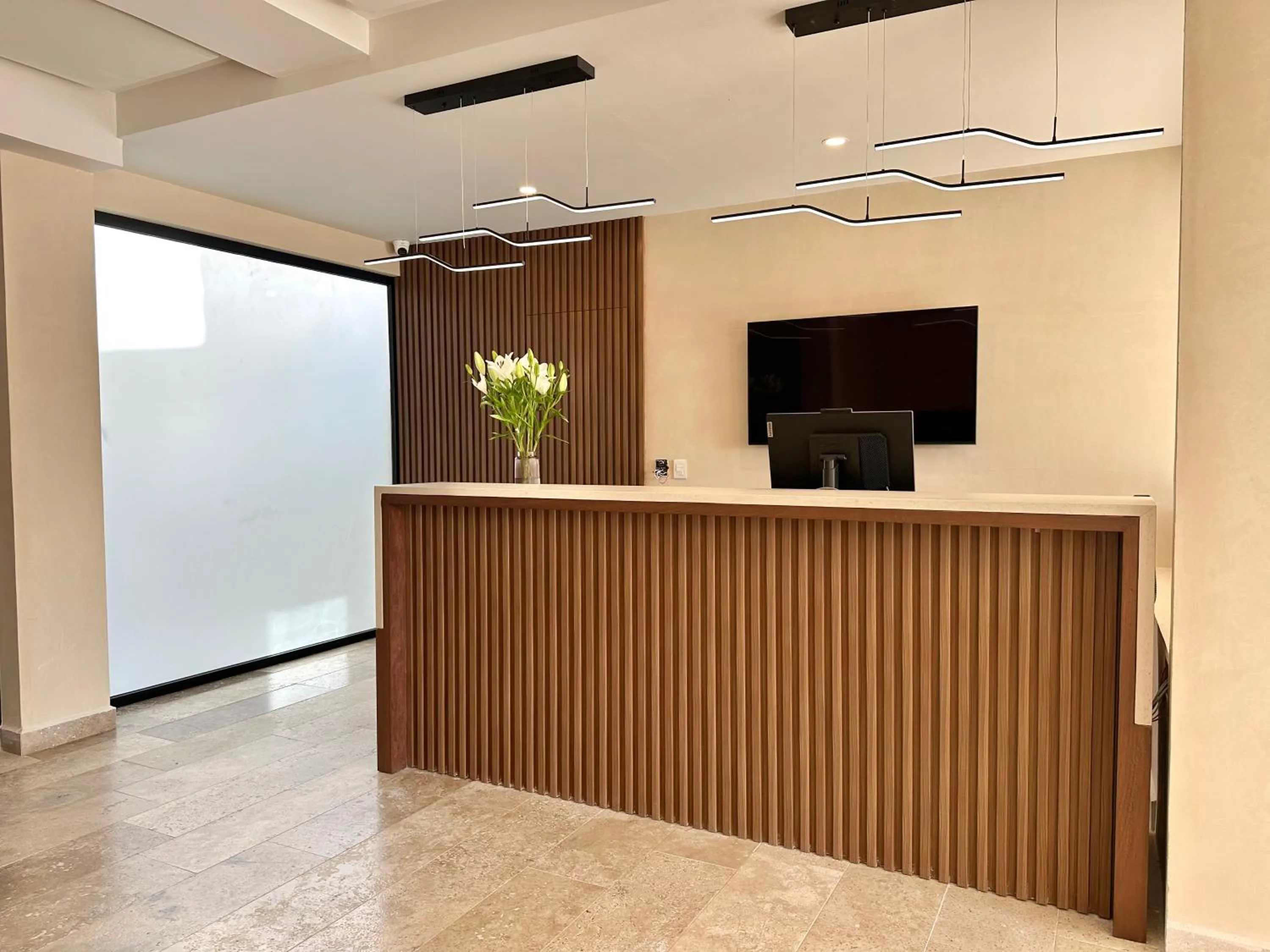 Lobby or reception in abba Suites Playa del Carmen