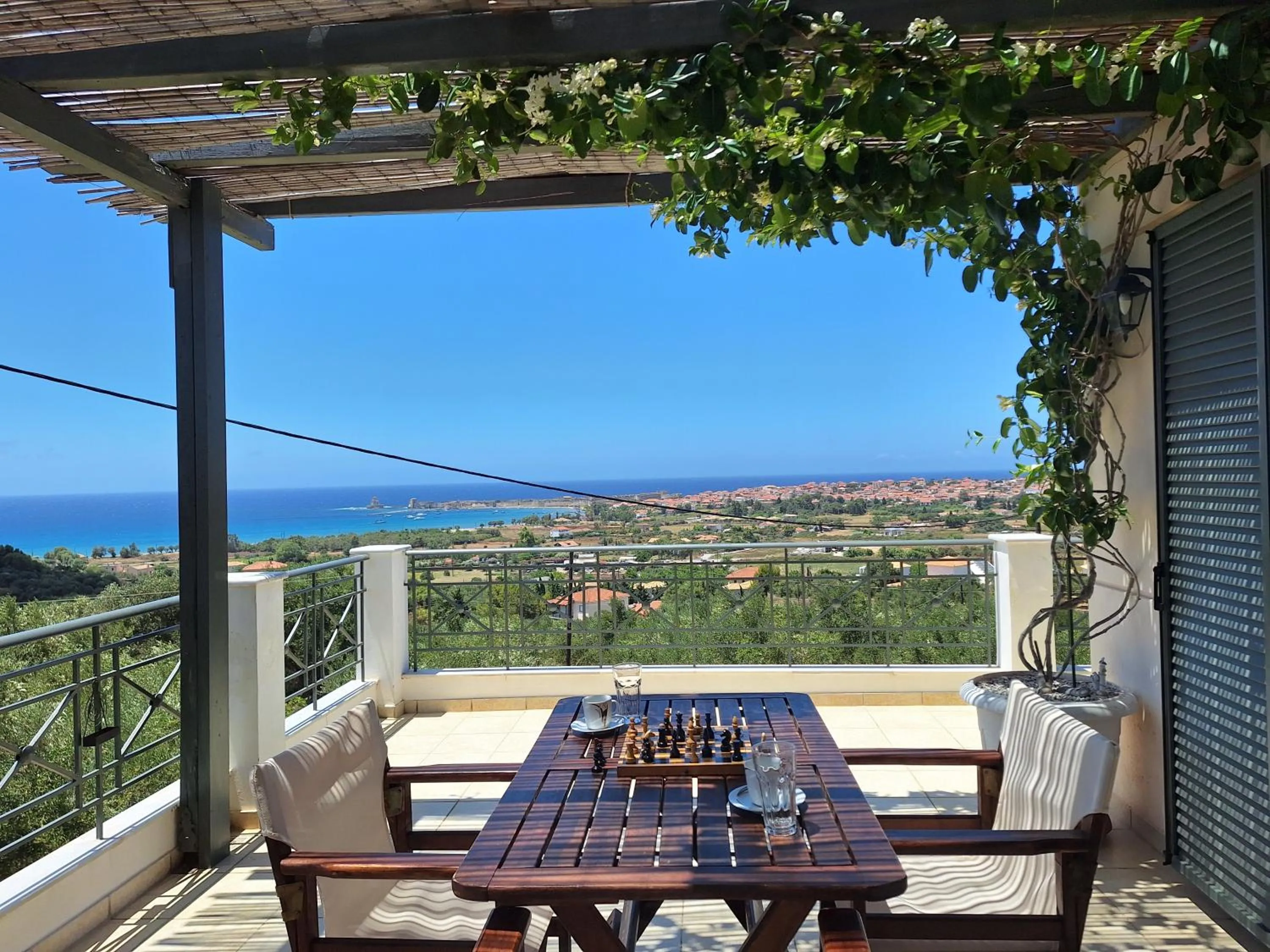 Balcony/Terrace in Villa Tapia
