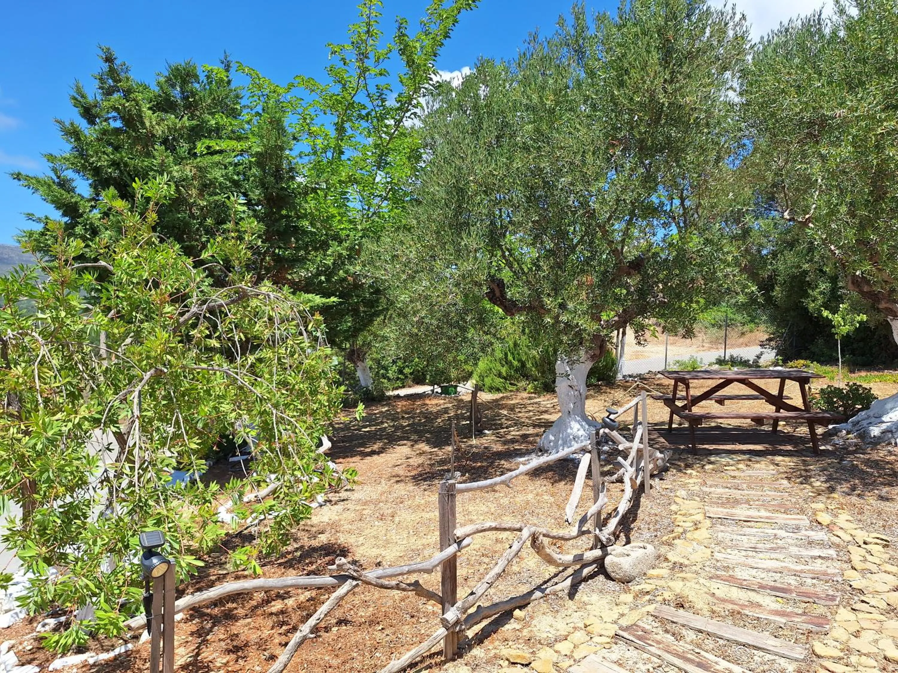 Natural landscape in Villa Tapia