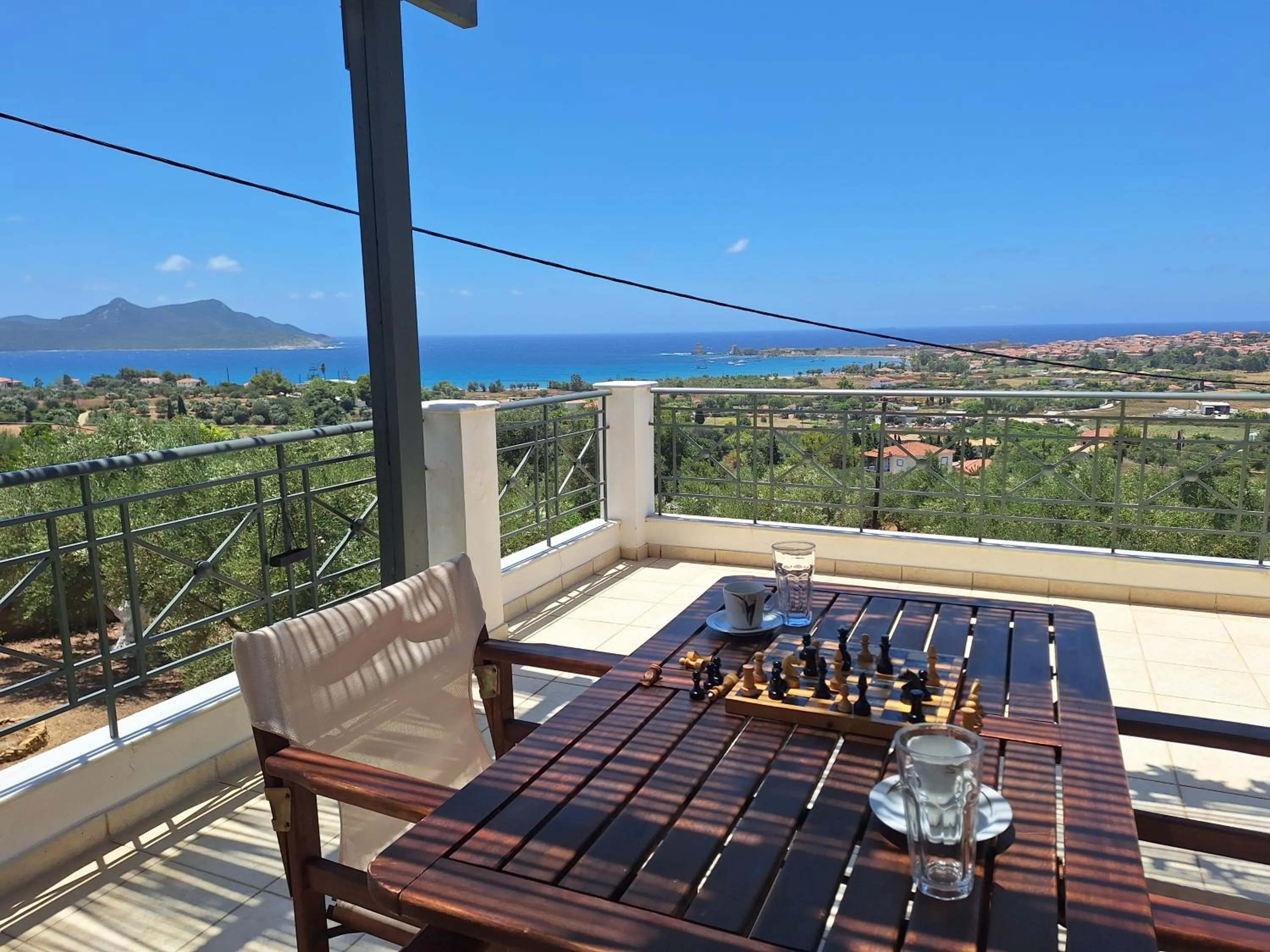 Balcony/Terrace in Villa Tapia