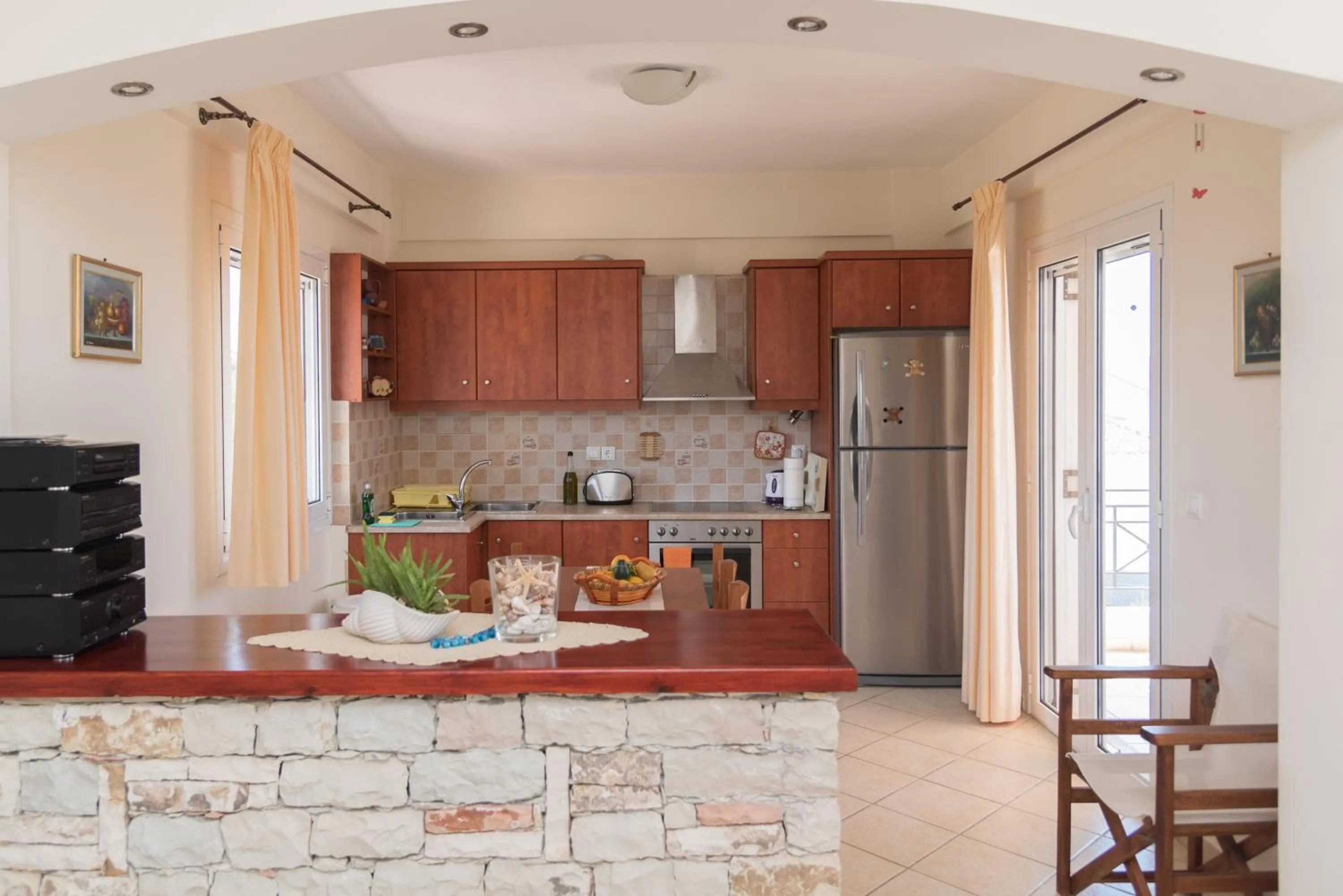 Kitchen or kitchenette in Villa Tapia
