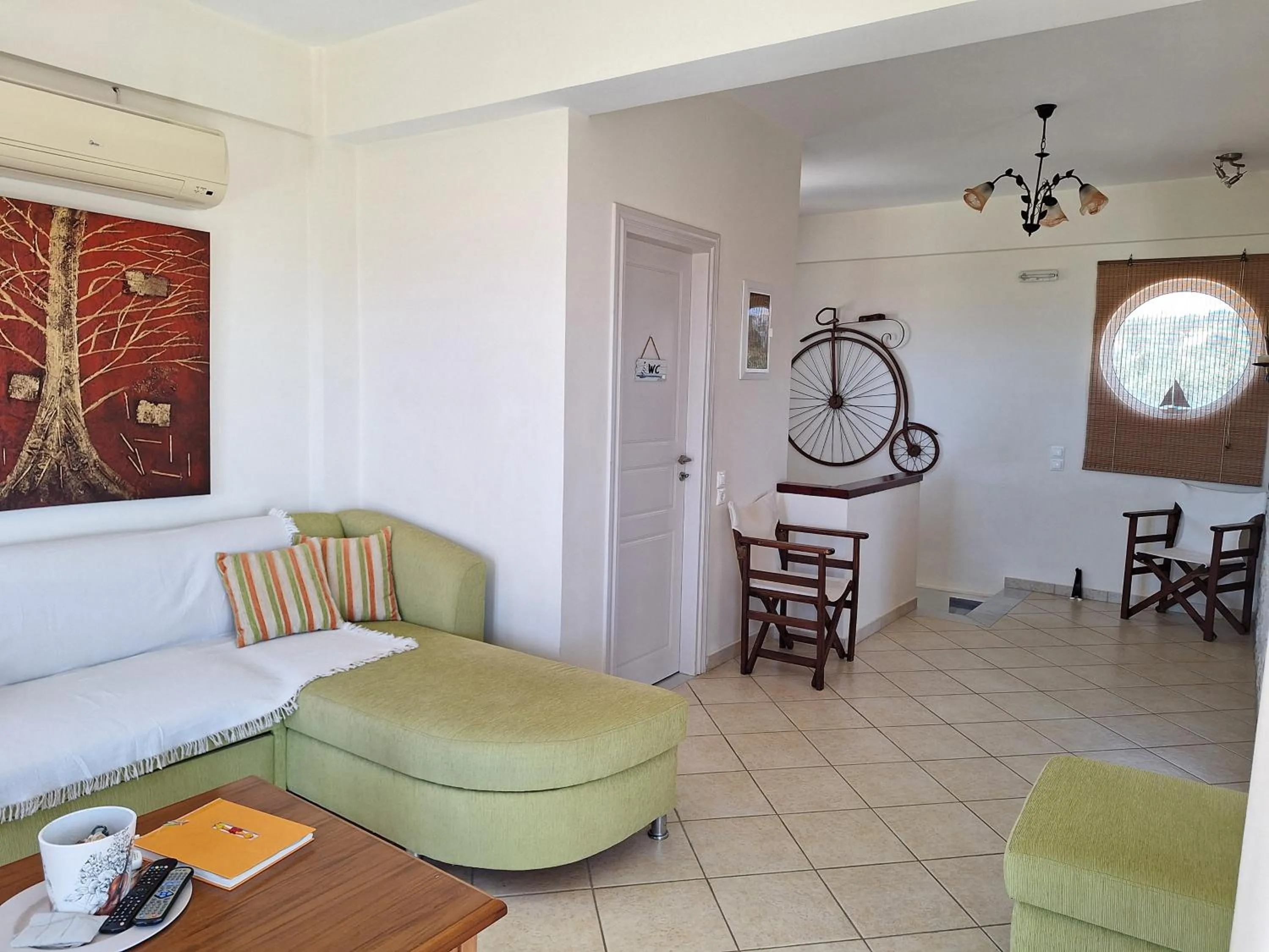 Living room in Villa Tapia