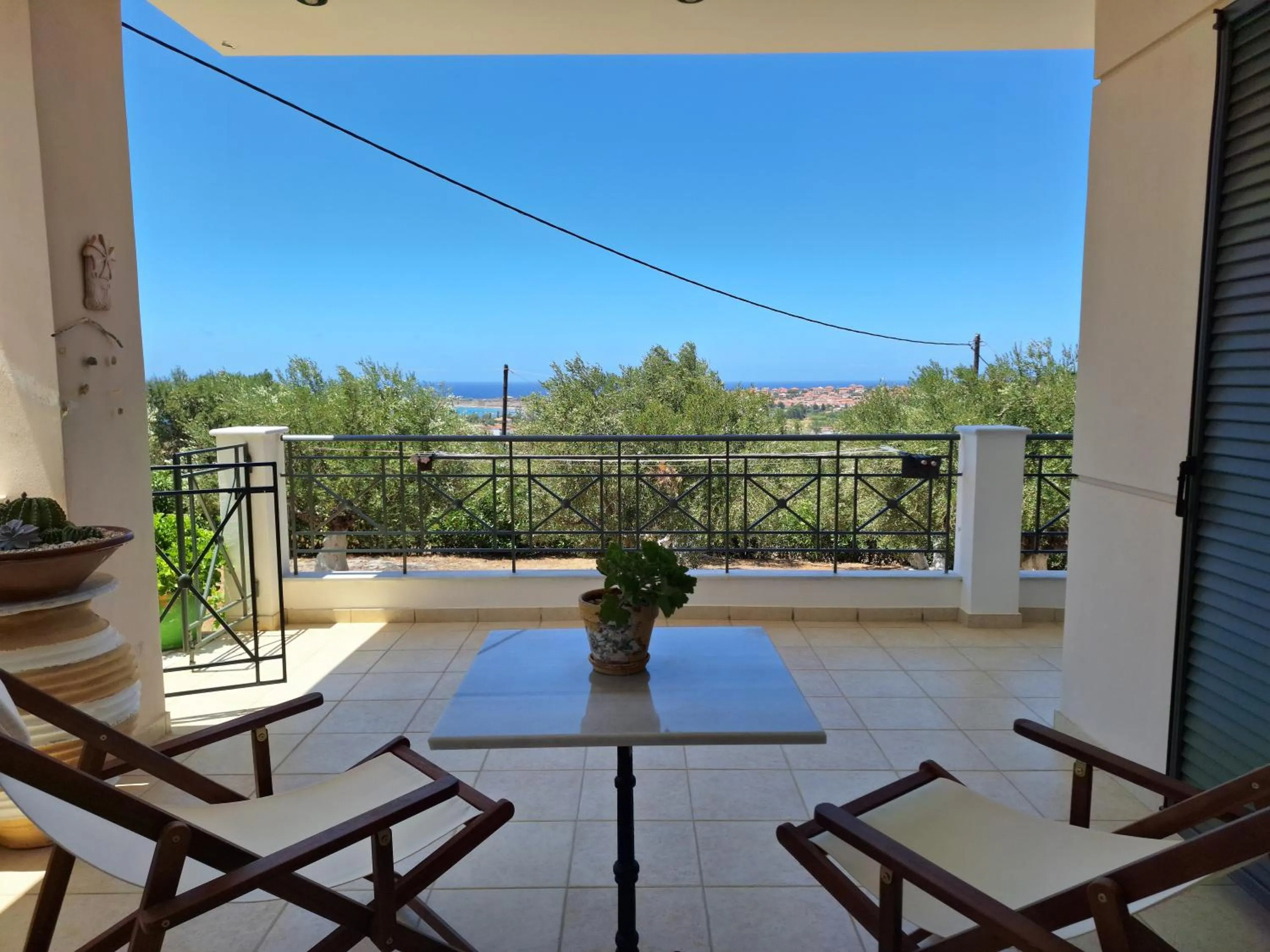 Balcony/Terrace in Villa Tapia