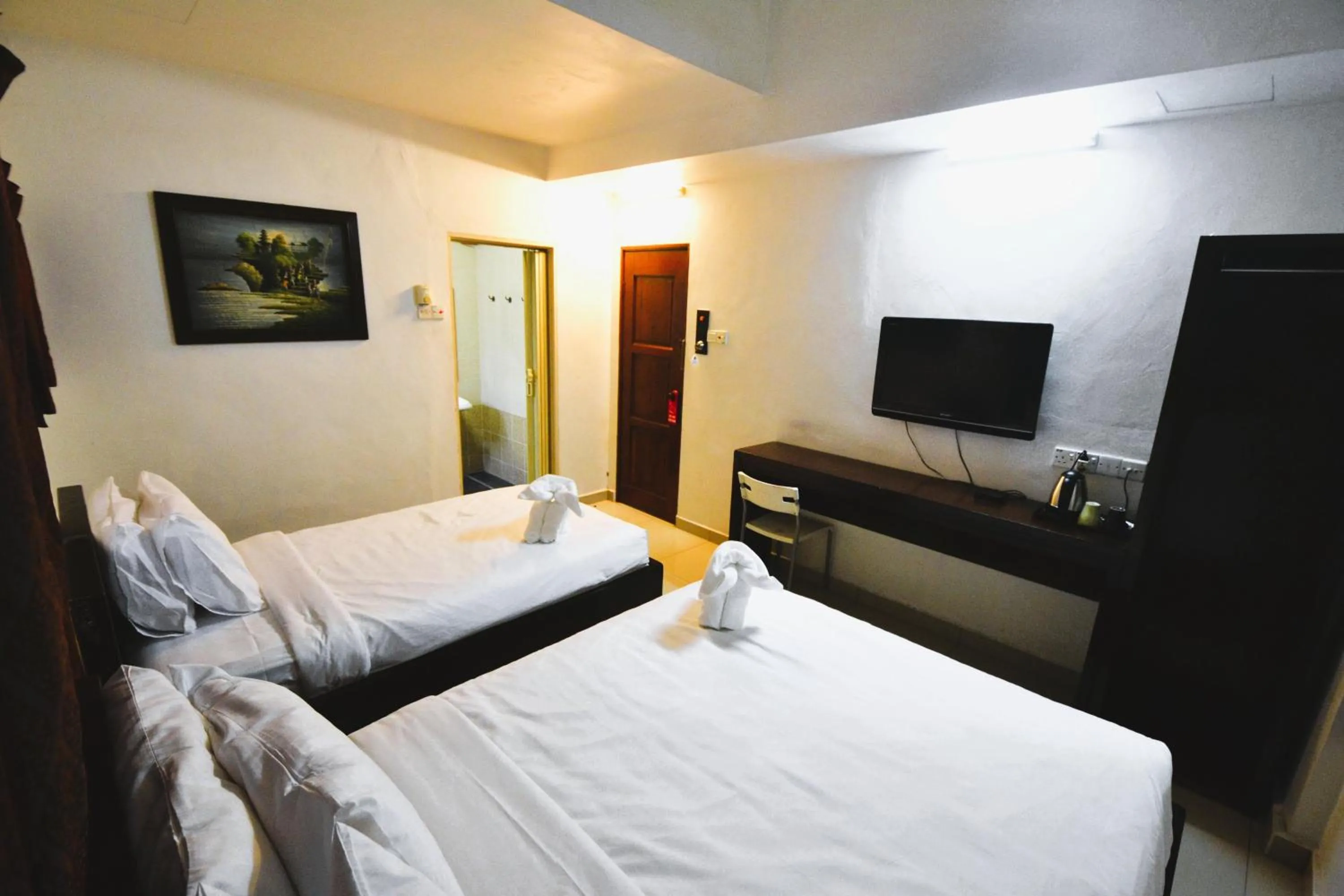 Bed in AZYA Hotel