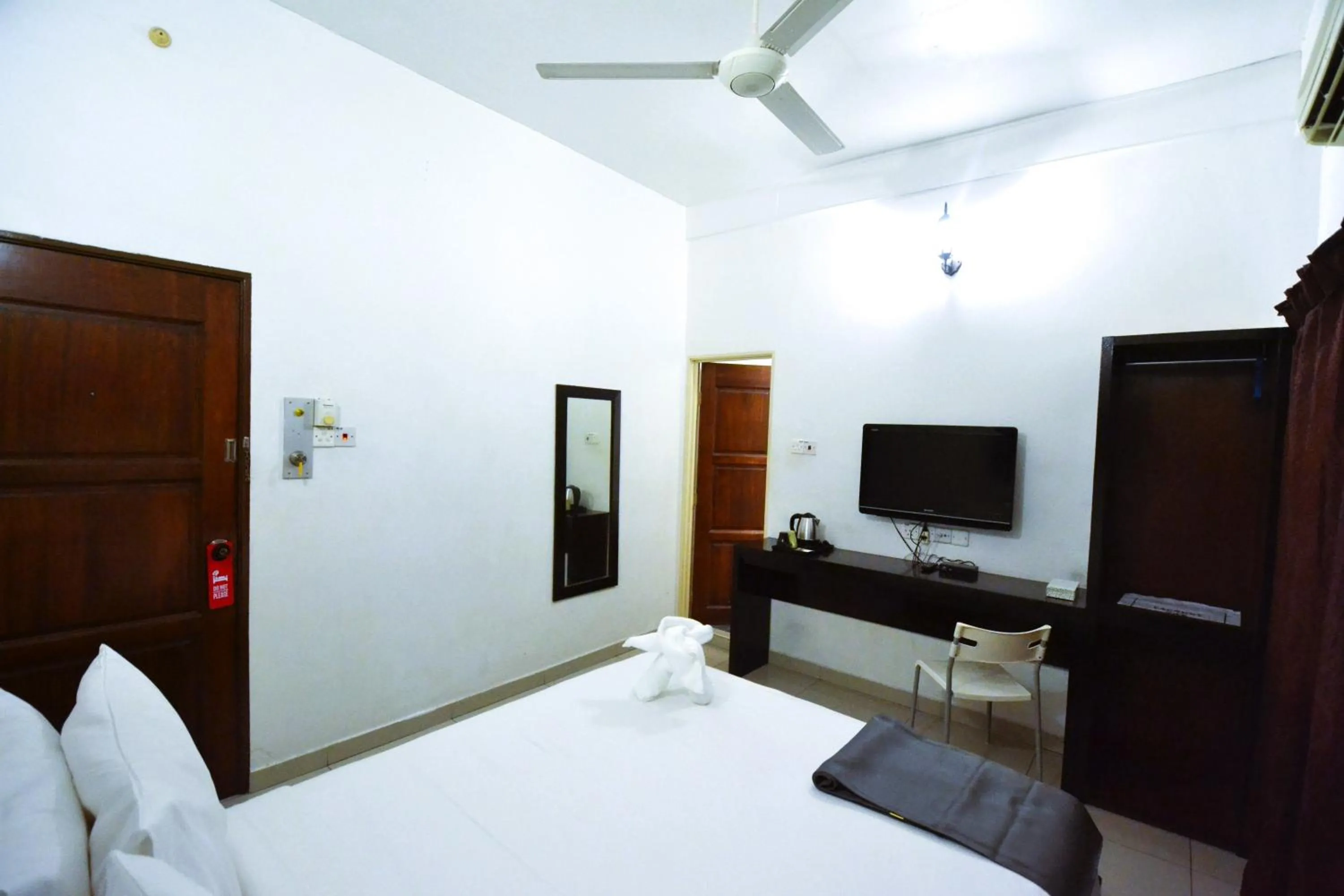 Bed in AZYA Hotel
