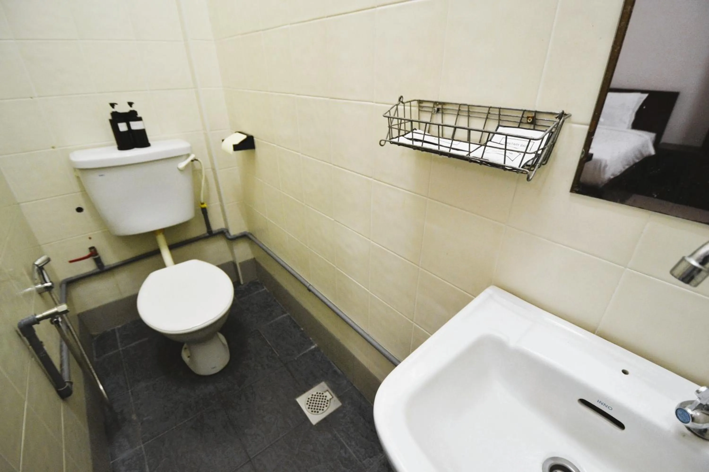 Toilet in AZYA Hotel