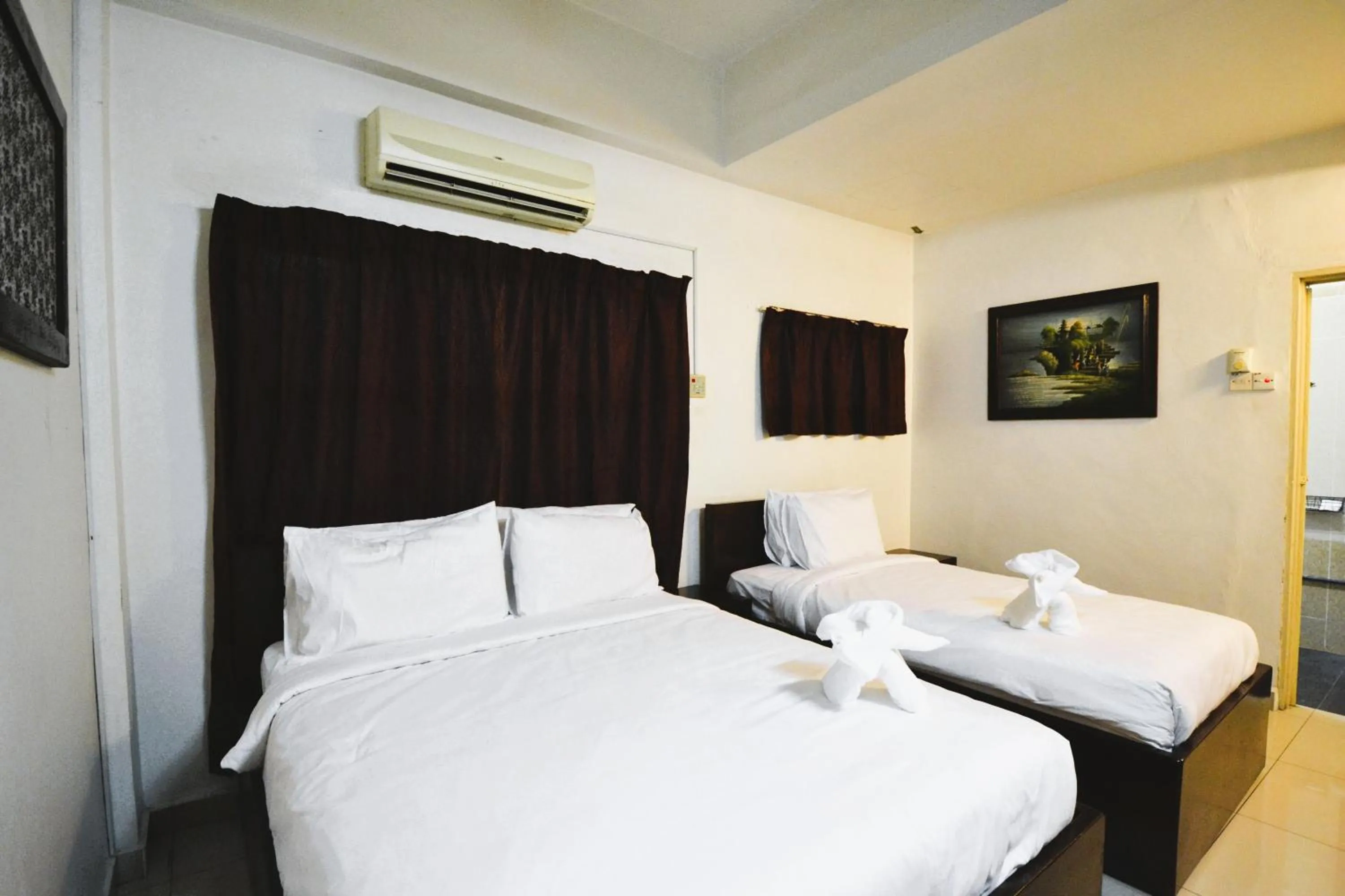 Bed in AZYA Hotel