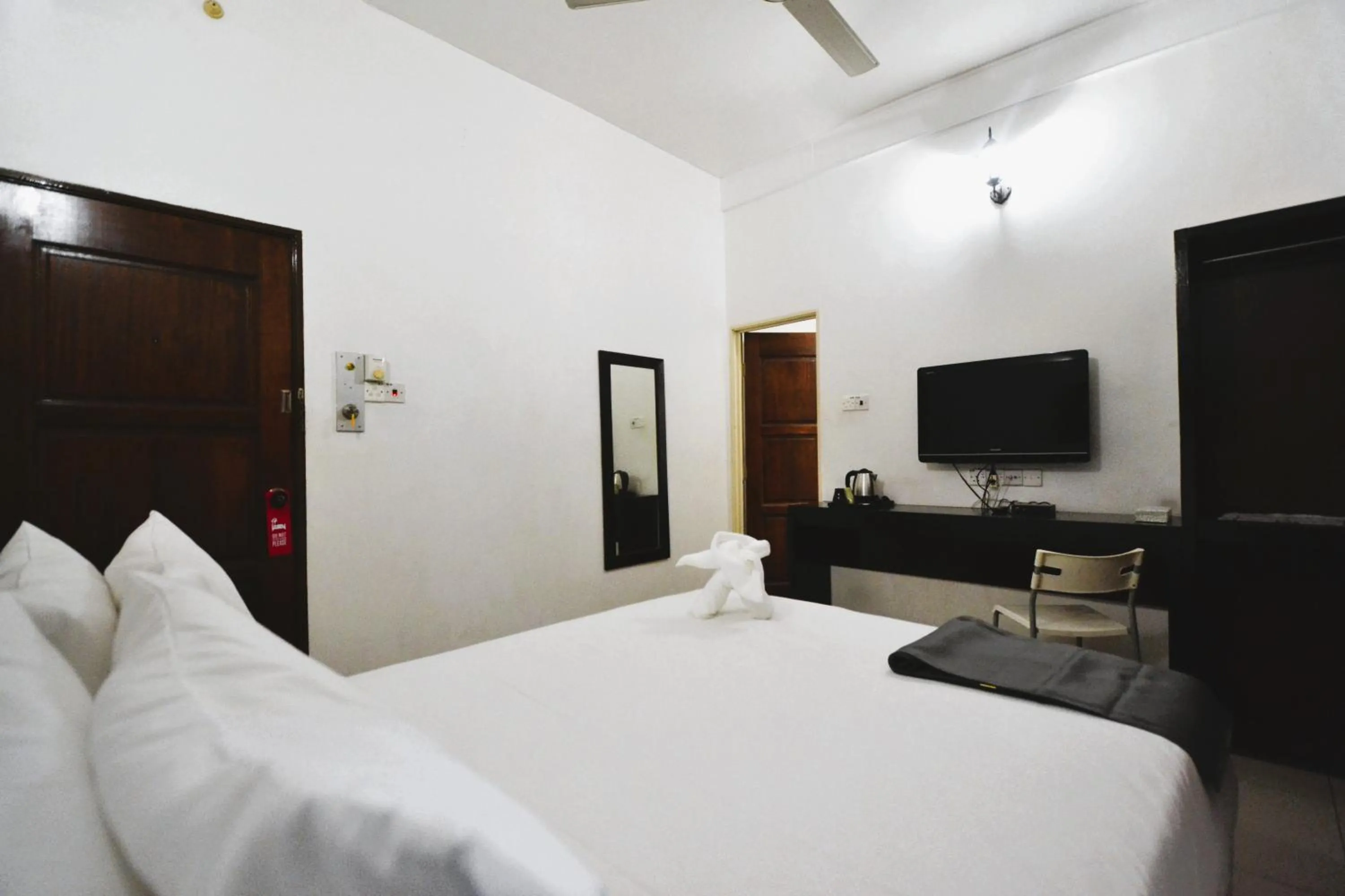 Bed in AZYA Hotel