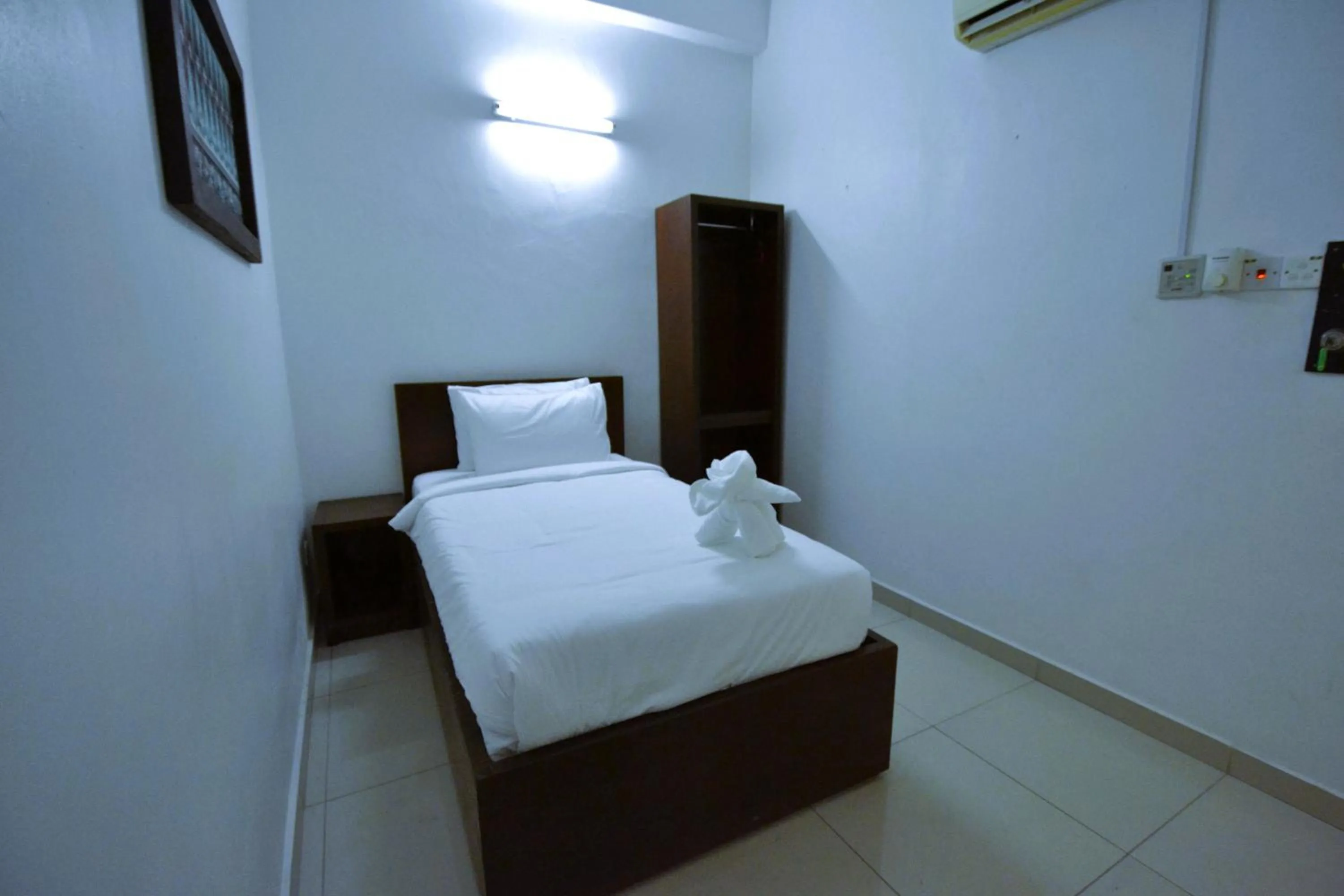 Bed in AZYA Hotel