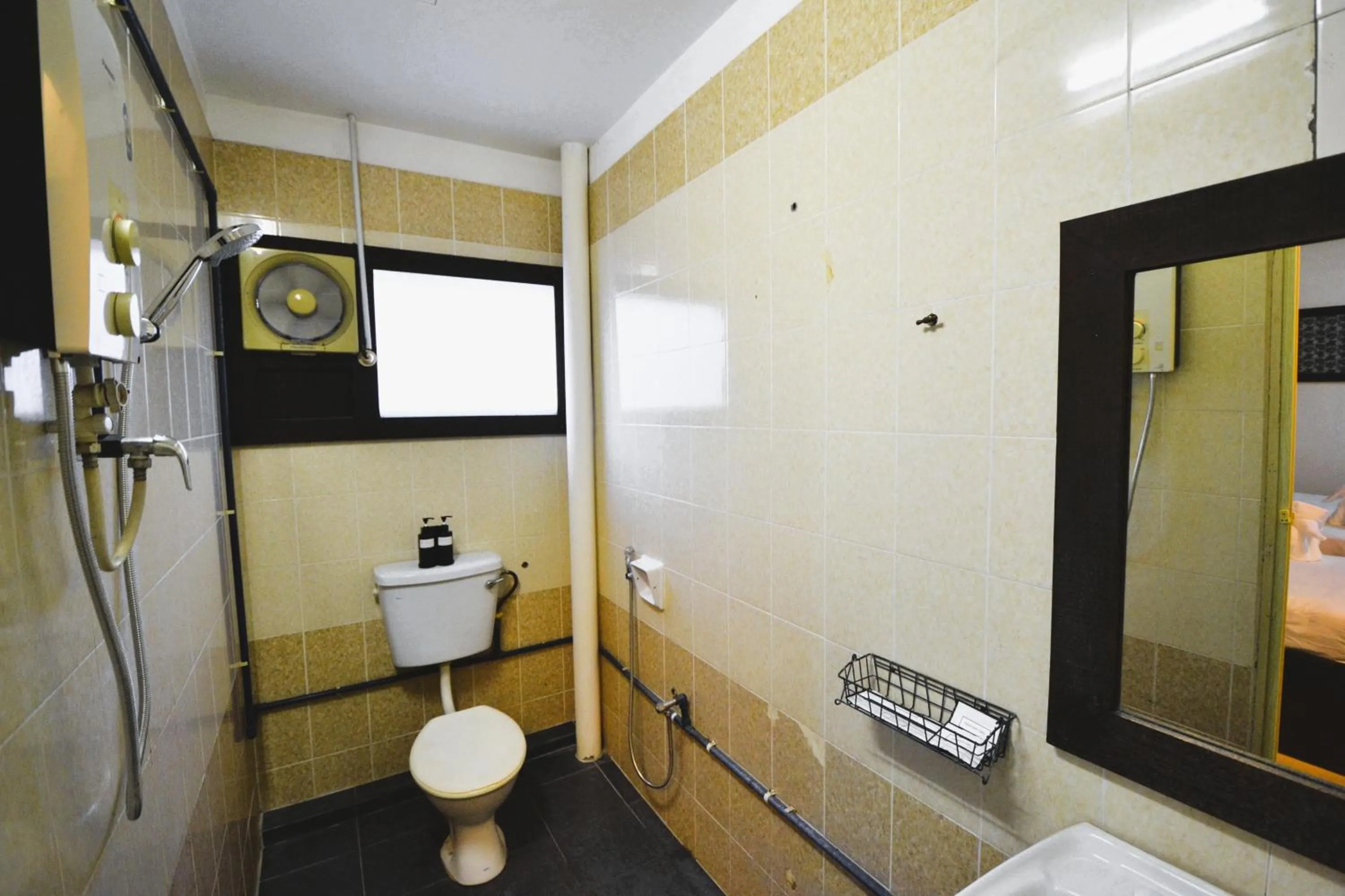 Toilet in AZYA Hotel
