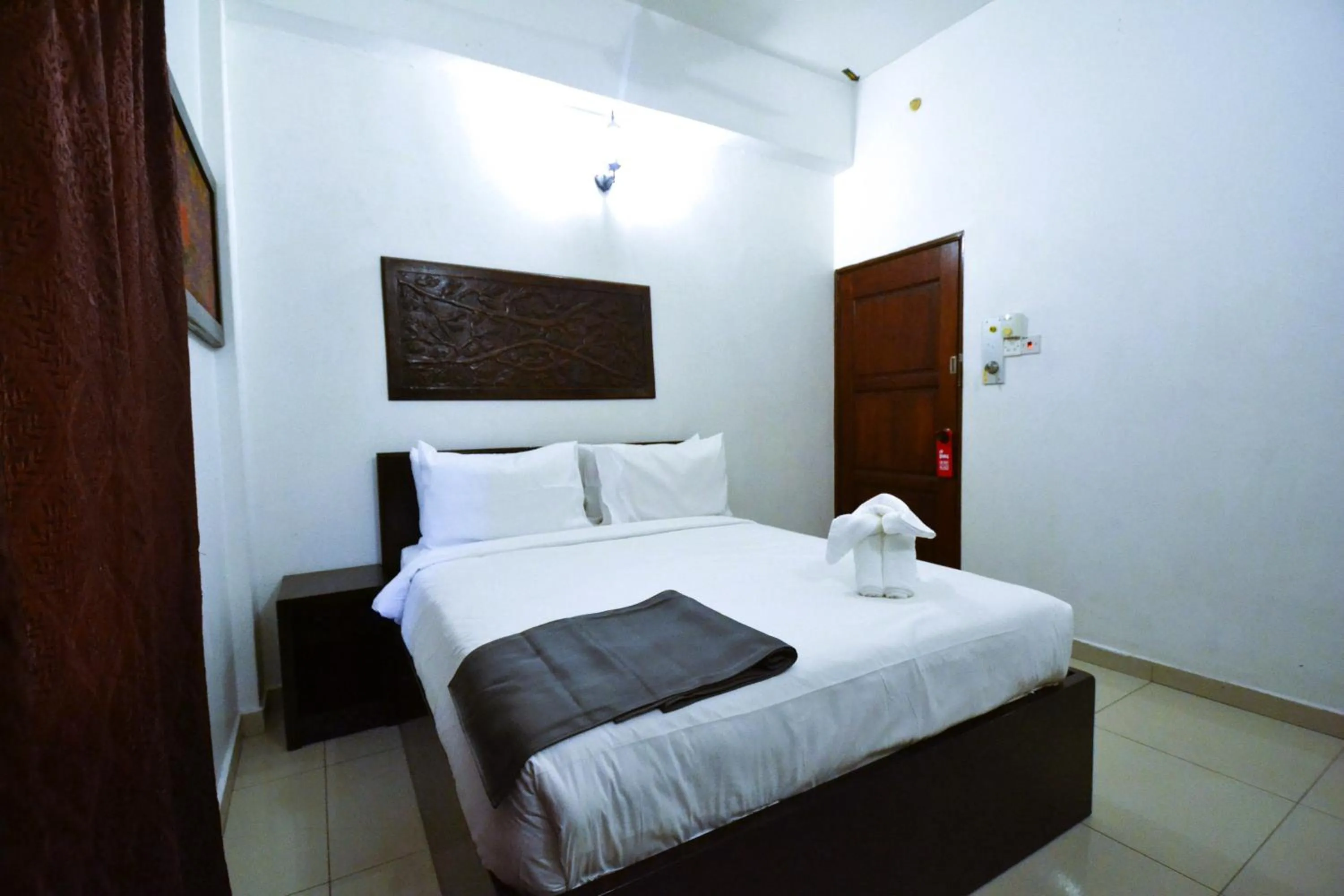 Bed in AZYA Hotel