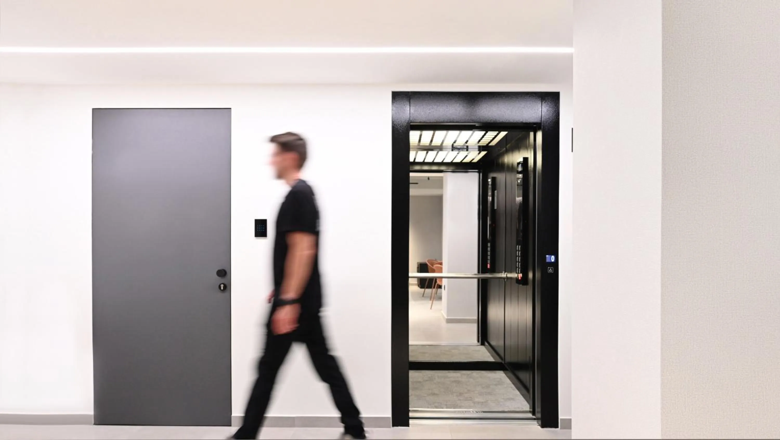 elevator in Icon Central SKG