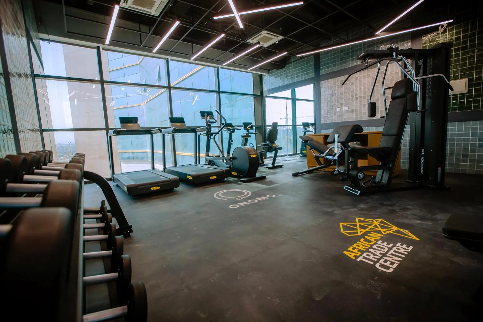 Fitness centre/facilities in Onomo Allure Abuja AATC Hotel