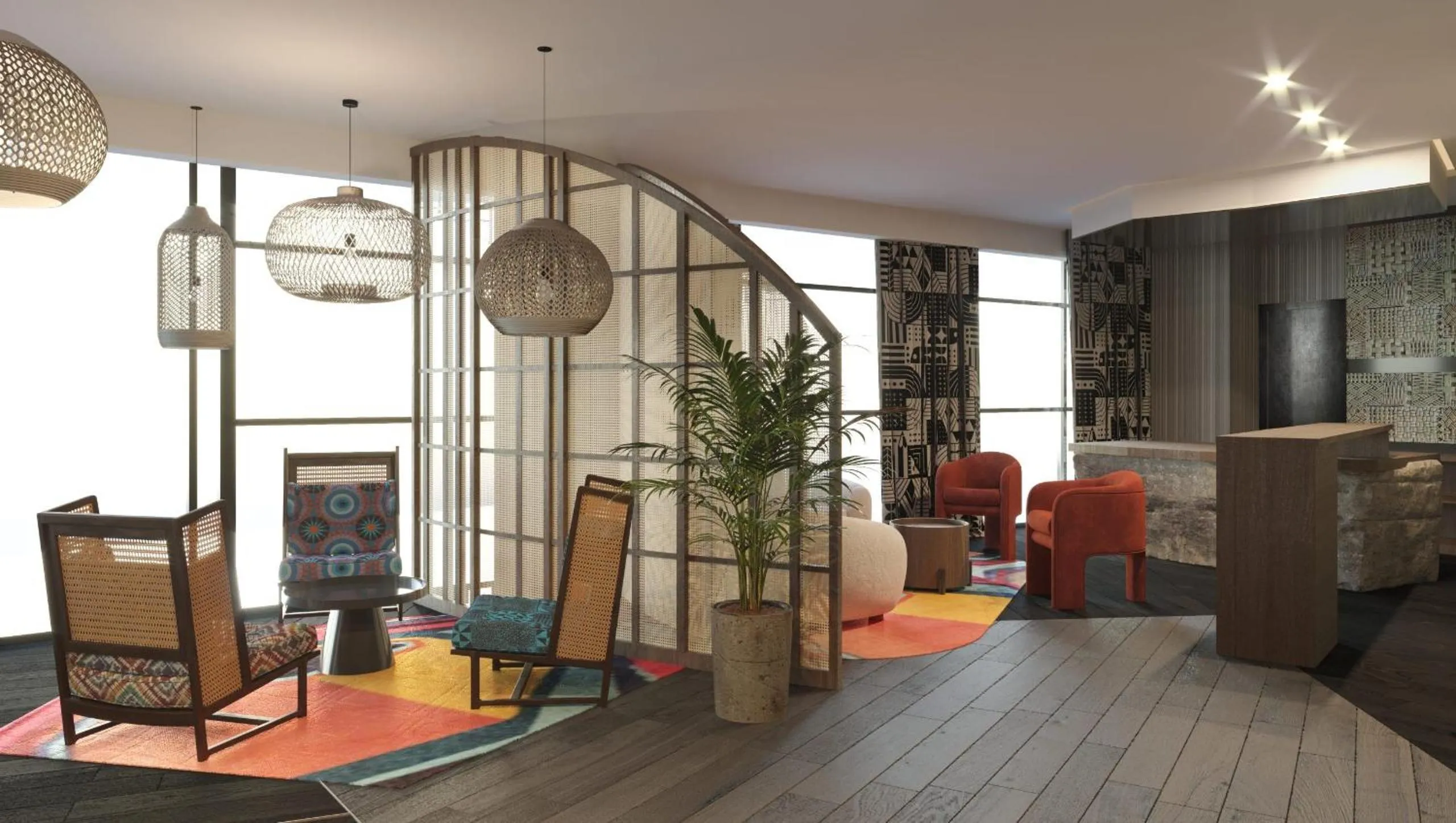 Lobby or reception in Onomo Allure Abuja AATC Hotel