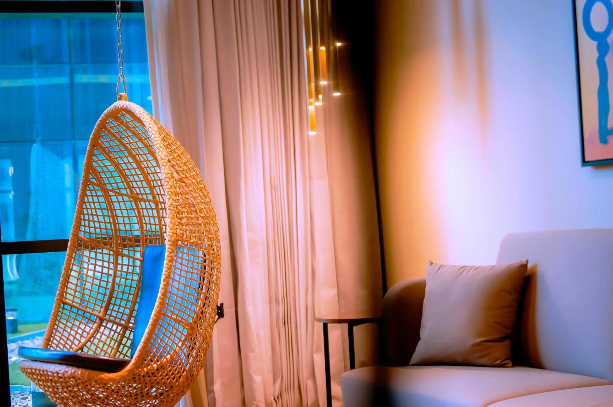 Living room in Onomo Allure Abuja AATC Hotel