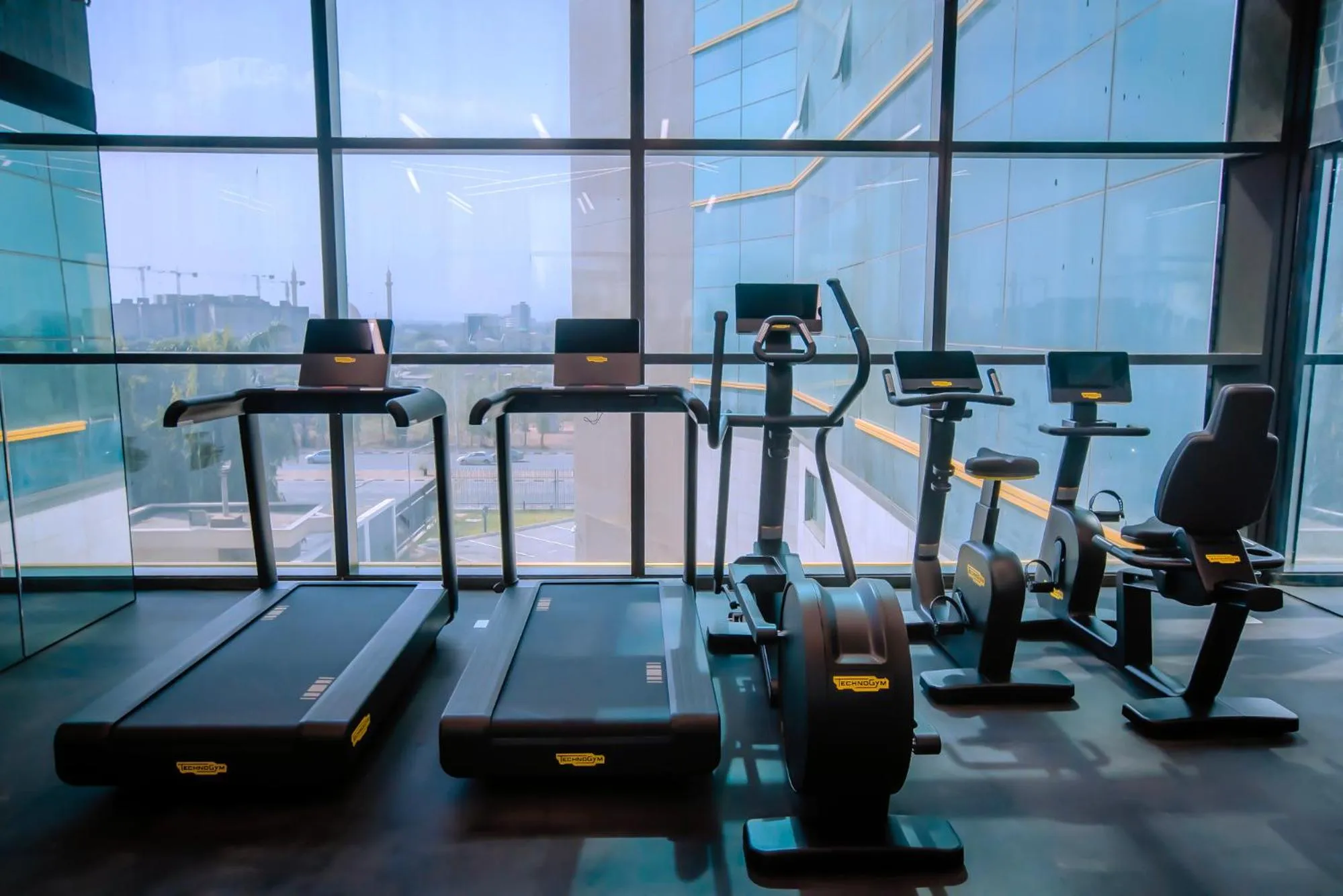 Fitness centre/facilities in Onomo Allure Abuja AATC Hotel