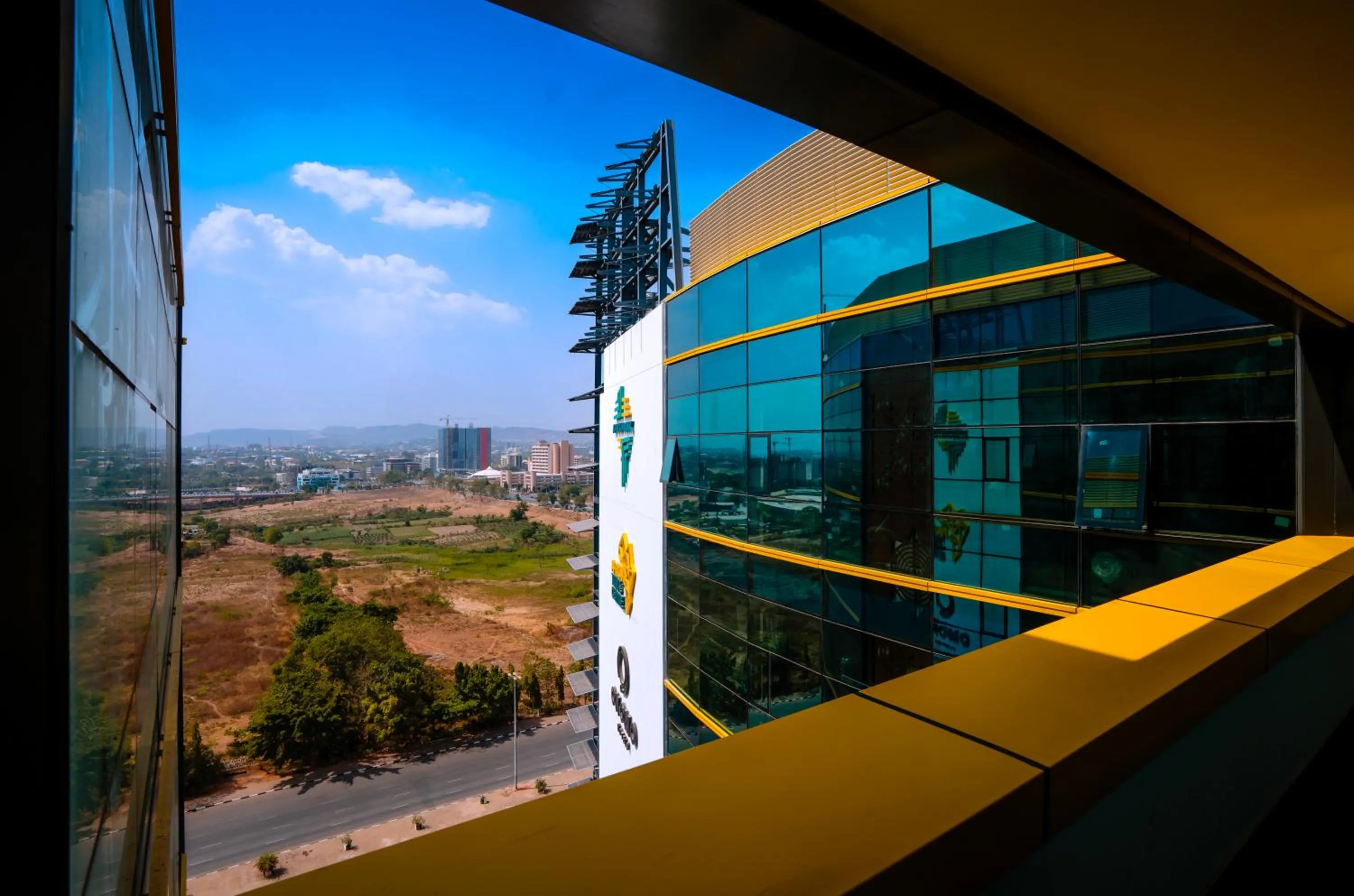 City view in Onomo Allure Abuja AATC Hotel