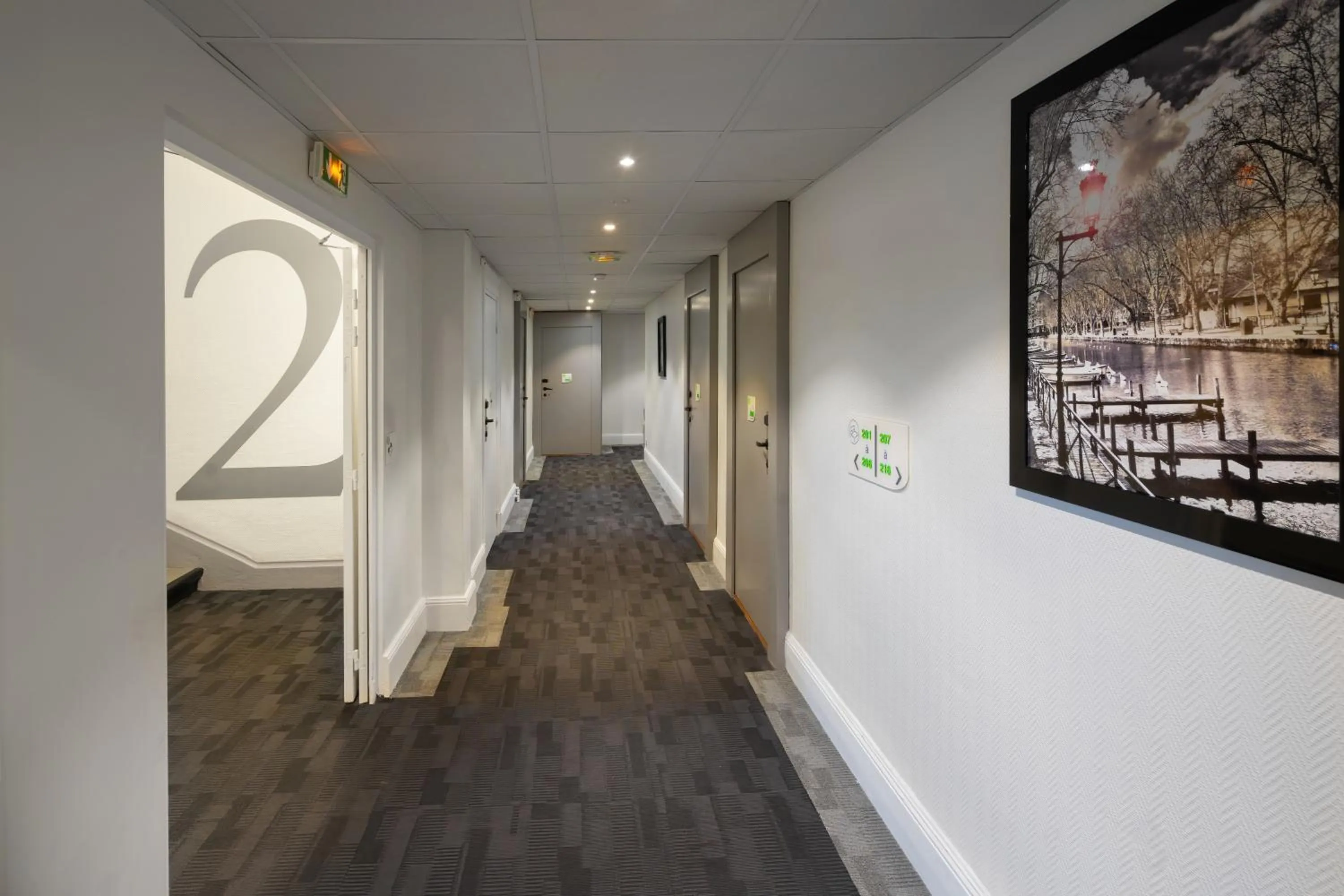 Decorative detail in Campanile Annecy Centre - Gare