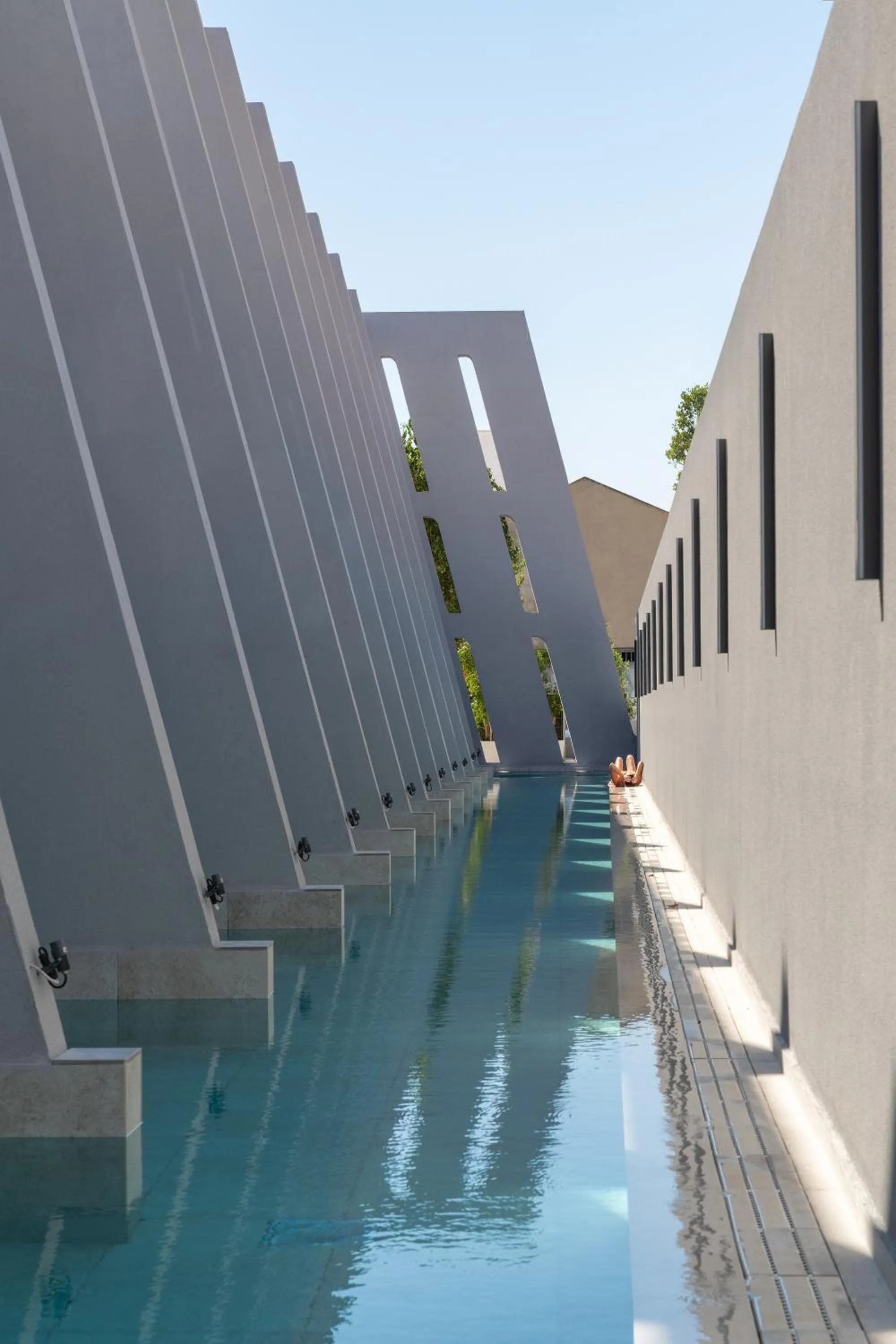 Swimming pool in Agkyra Hotel