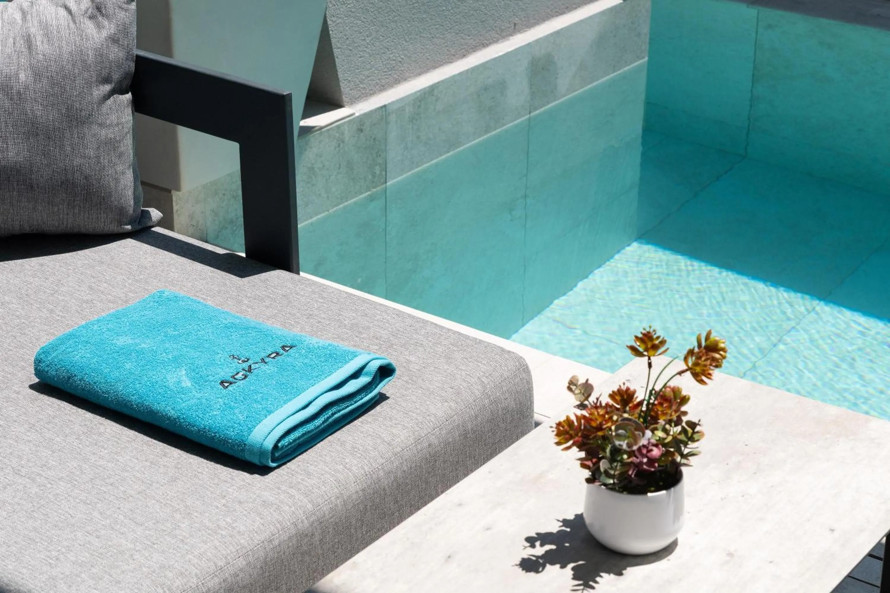 towels in Agkyra Hotel