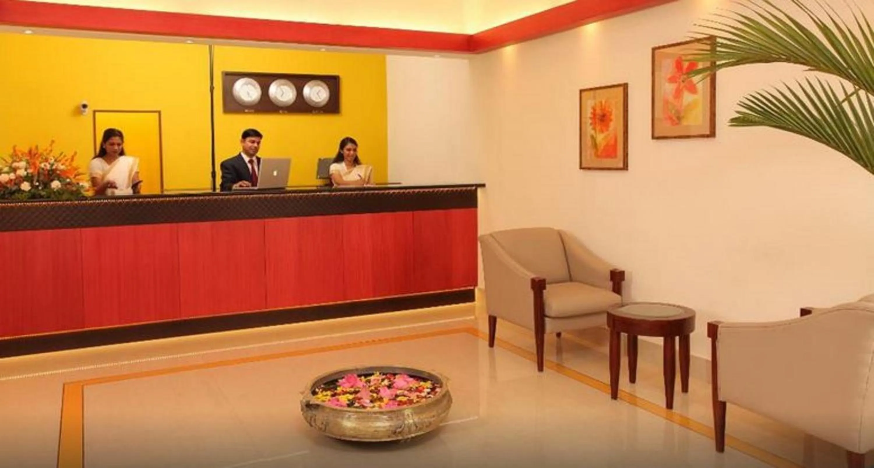 Staff in Hotel Luciya Palace