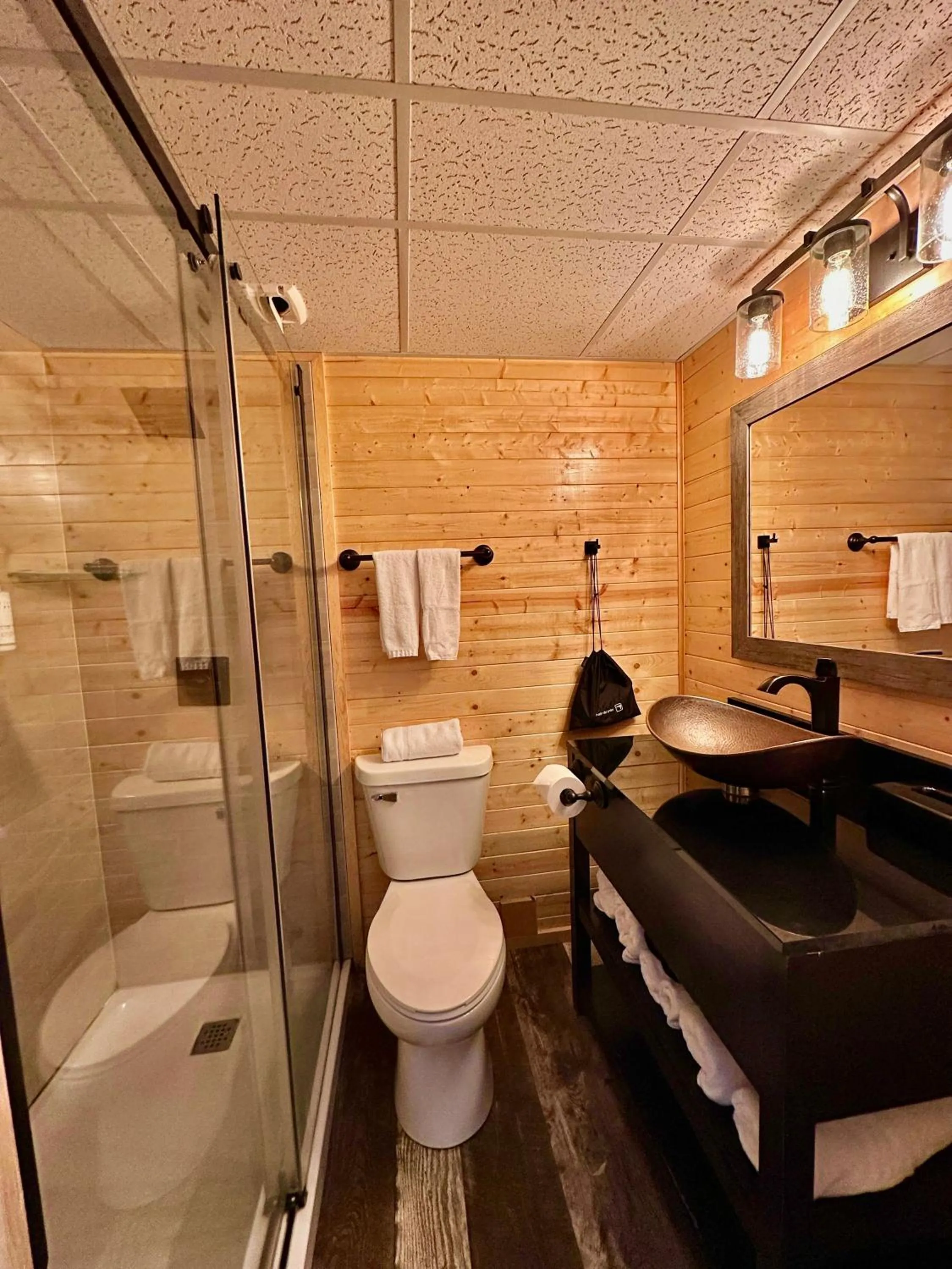 Shower in Quality Inn Fort Frances