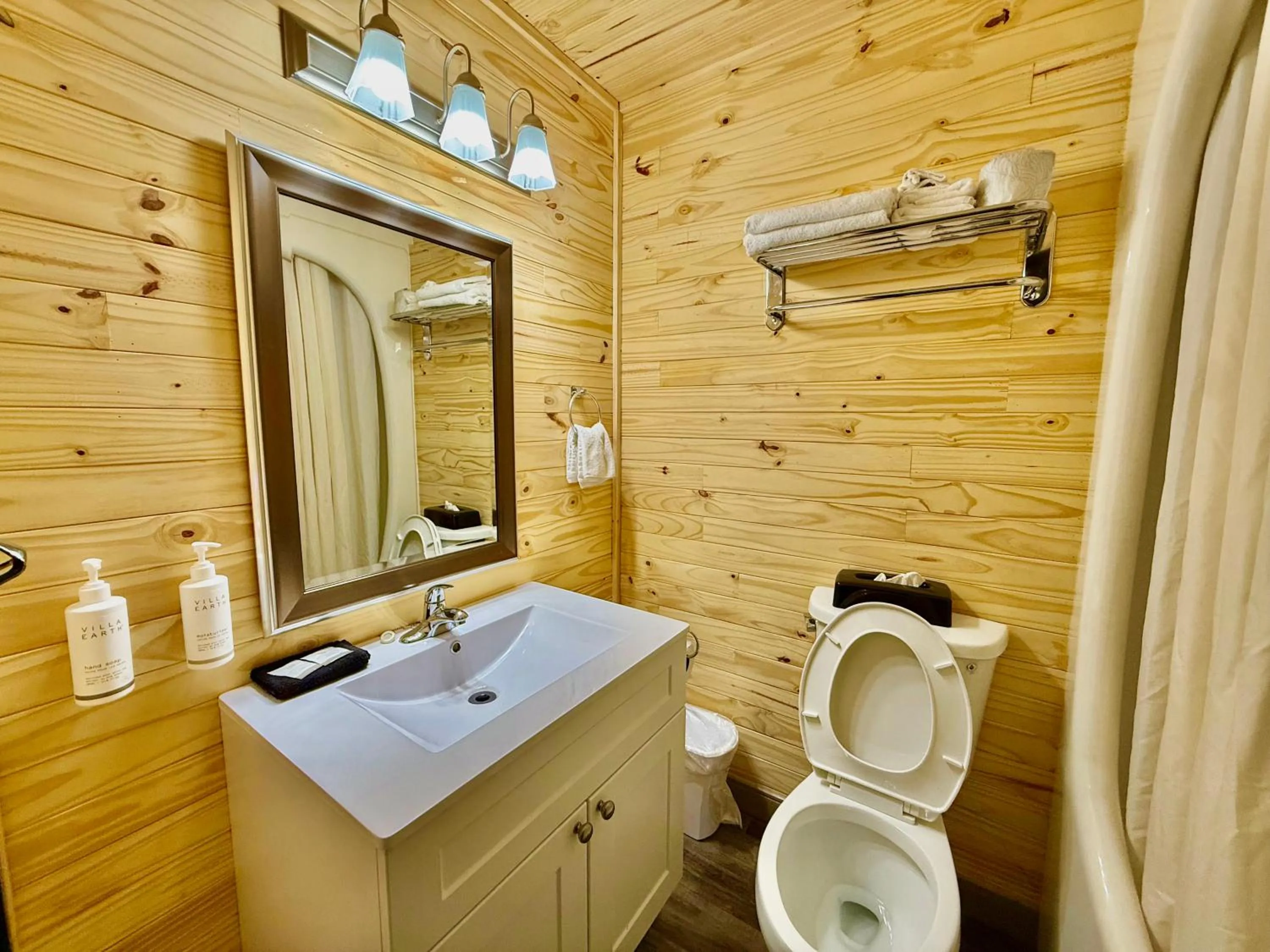 Shower in Quality Inn Fort Frances