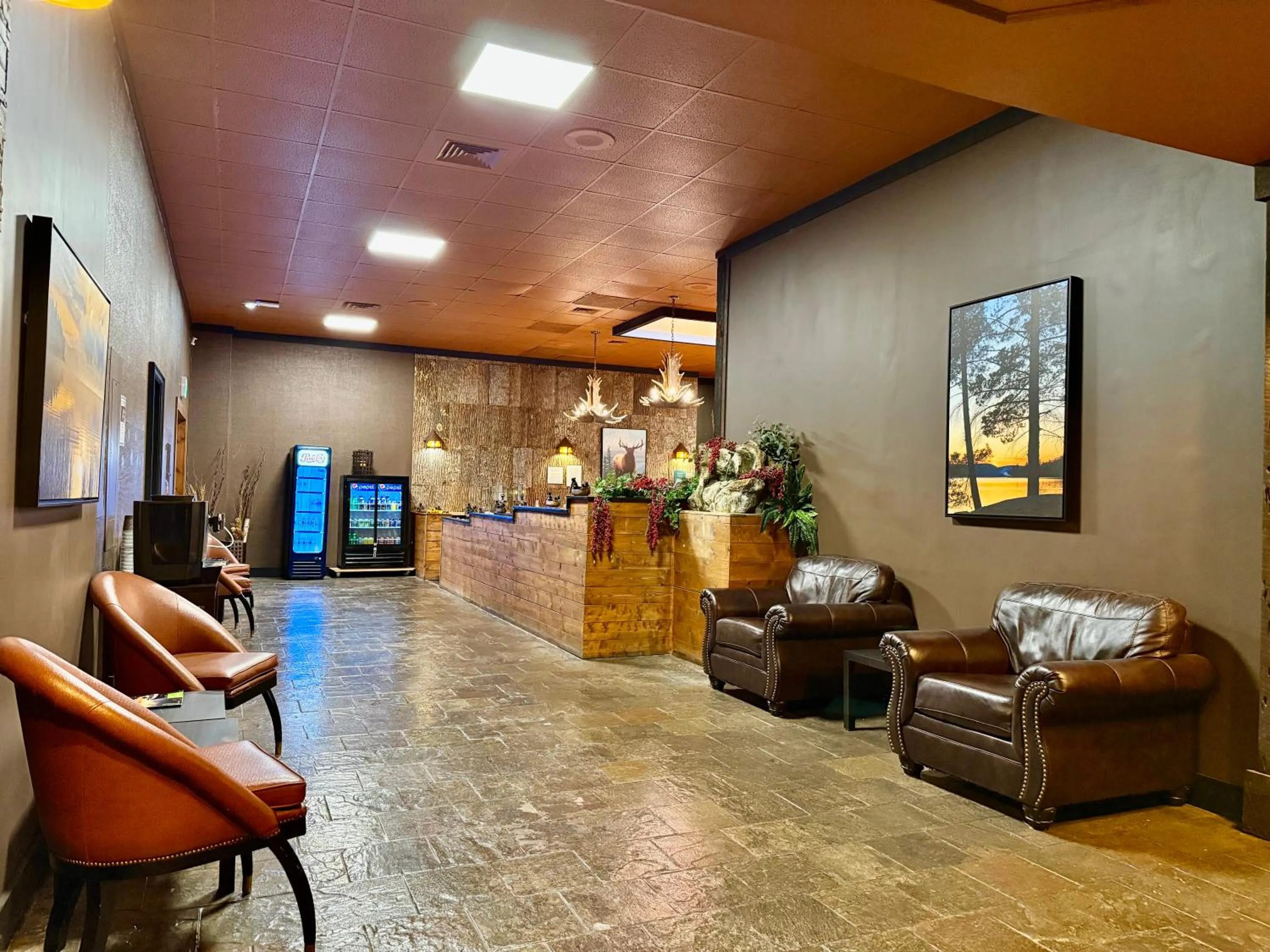 Seating area in Quality Inn Fort Frances