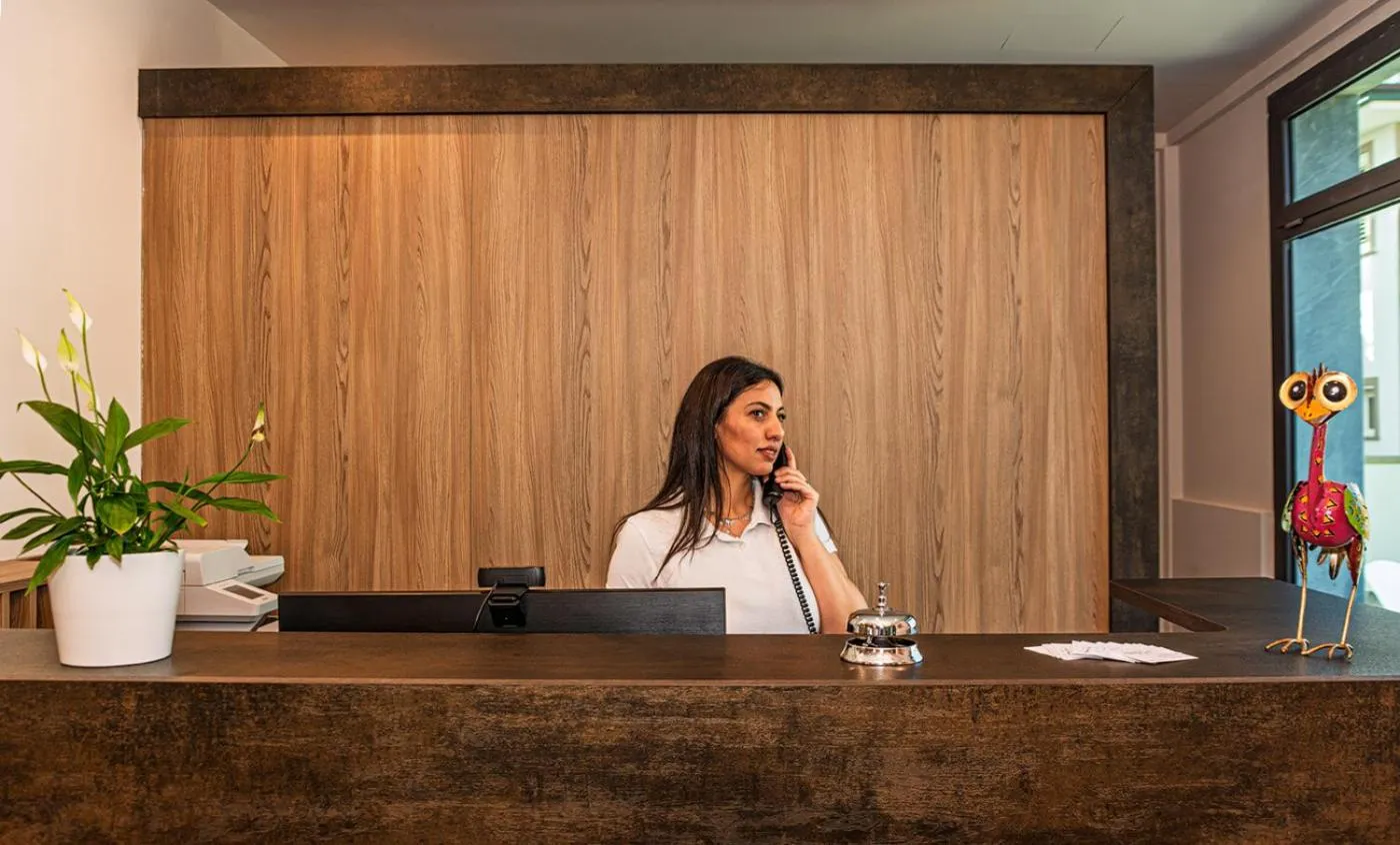 People in Hotel Harmony-Smile