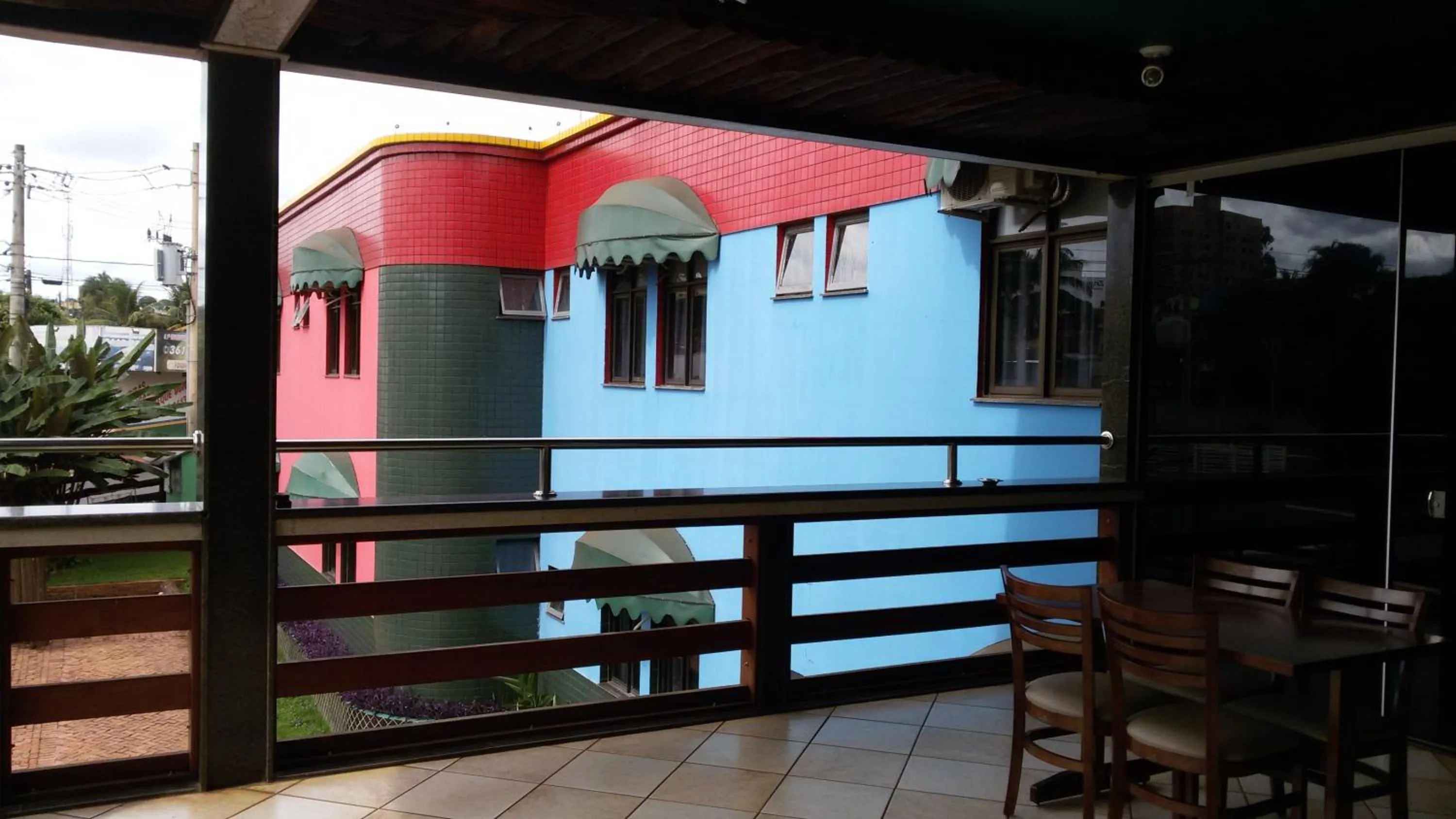 Facade/entrance in Acapu Hotel